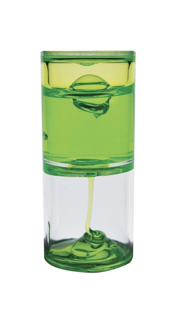 Liquid Motion Small Ooze Tube Yellow for Autism Anxiety & ADHD