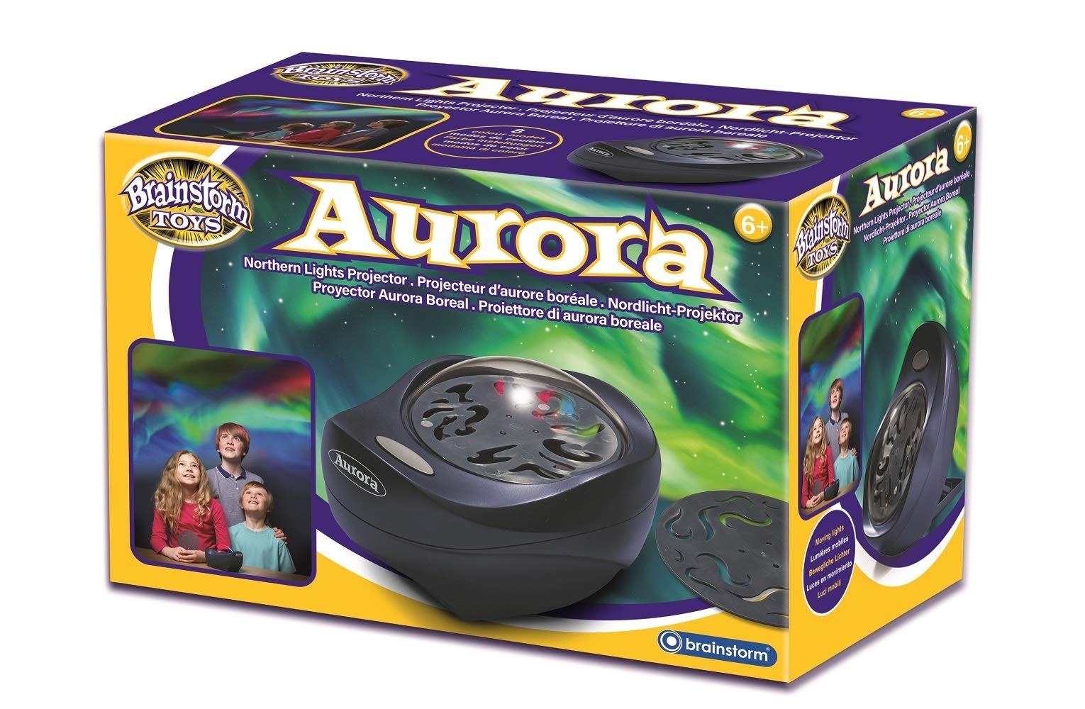 Aurora Northern and Southern Lights Projector STEM, Grey