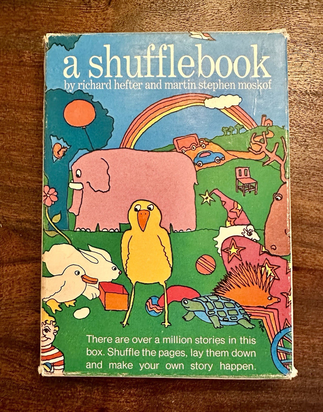 Vintage 1970 Golden Book Shufflebook Kid’s Story Cards by Hefter & Moskof