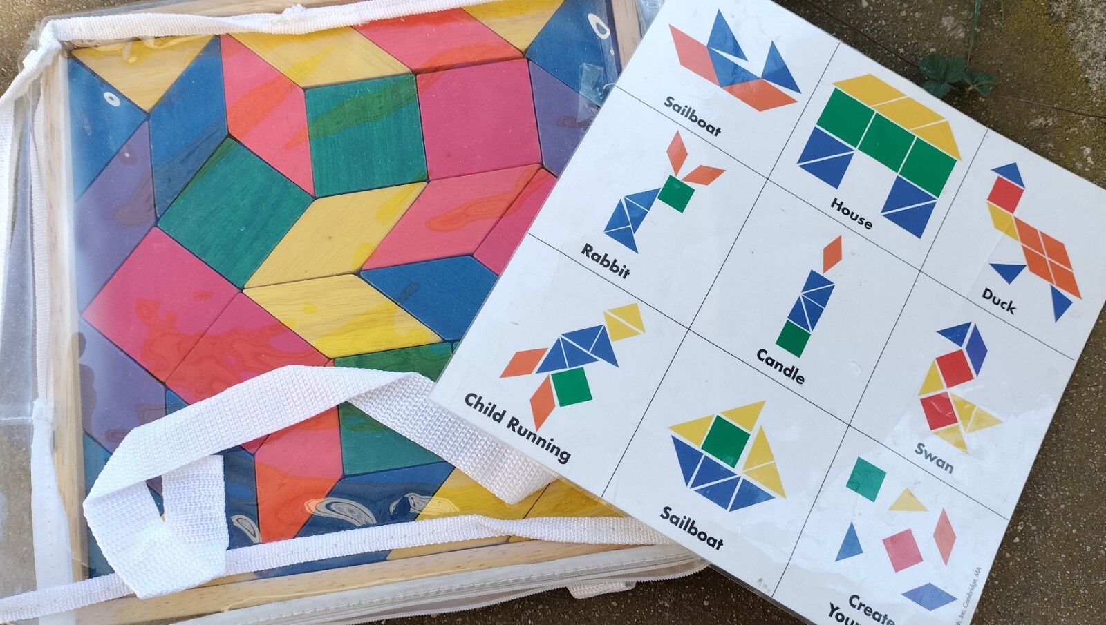 Learningsmith Block Patterns Set Homeschool Early Childhood Math
