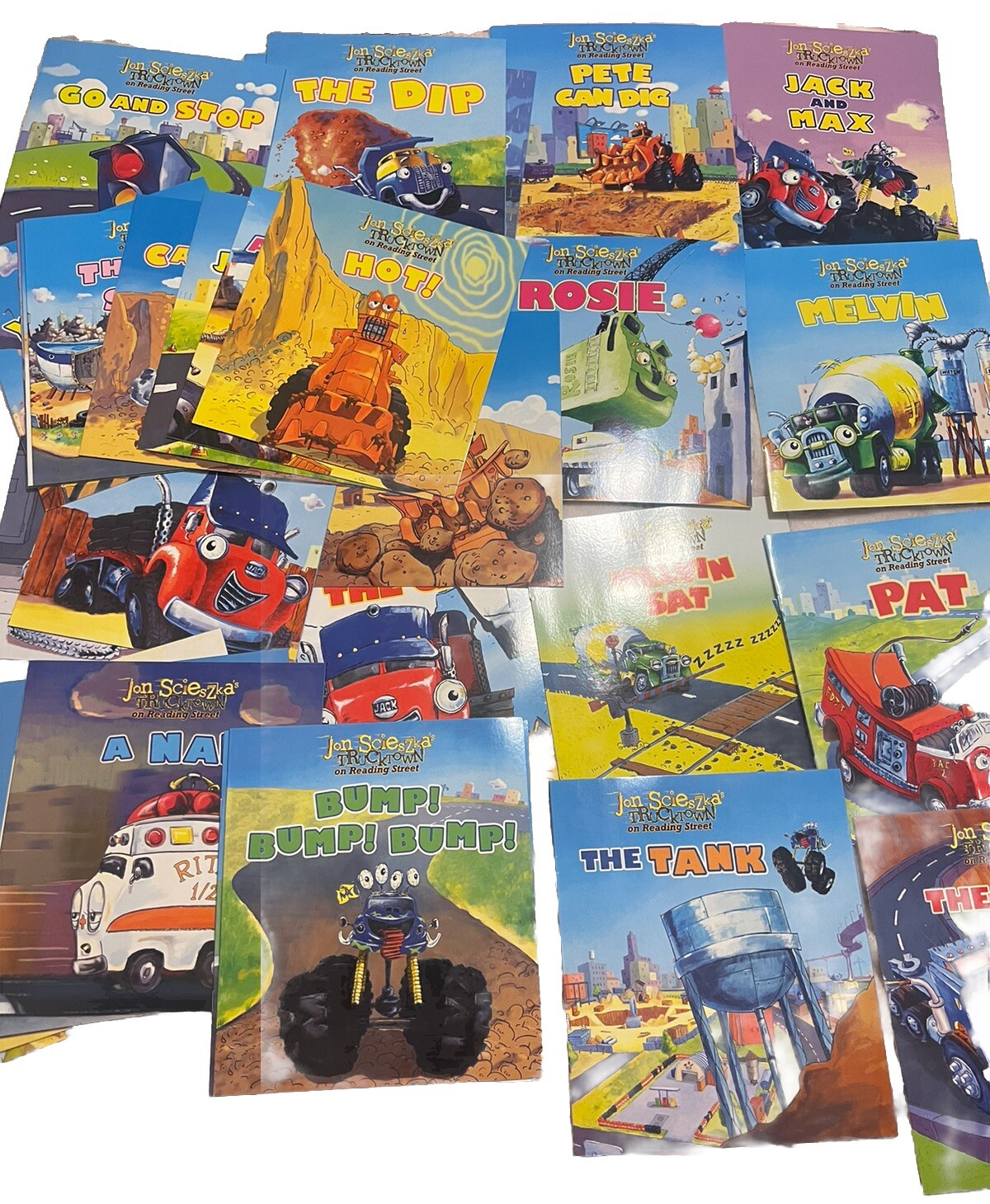 Jon Scieszka’s Trucktown On Lot/36 Reading Street Kindergarten/ Homeschool