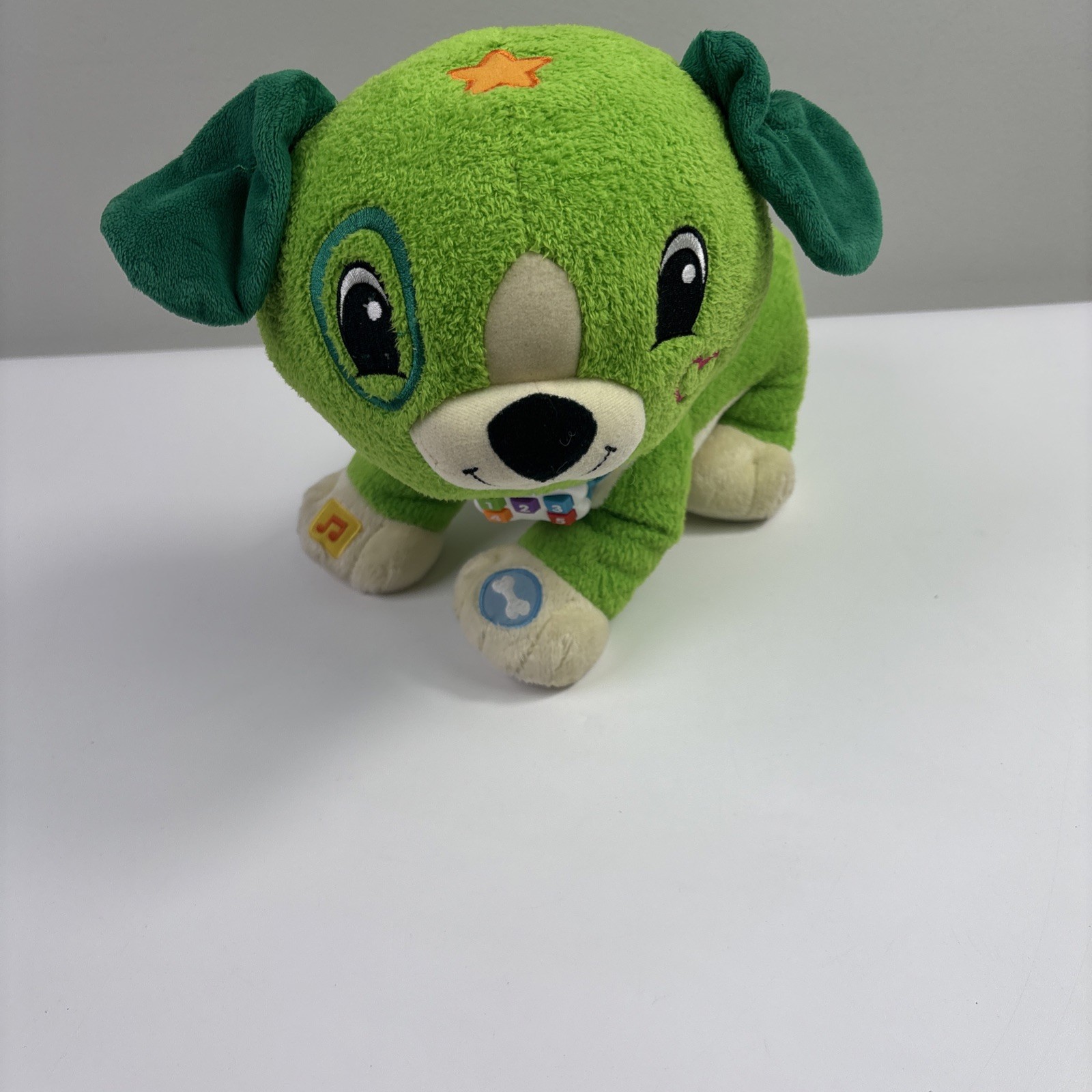Leap Frog Read With Me Scout Interactive Plush Dog Puppy, Tested And Works Great