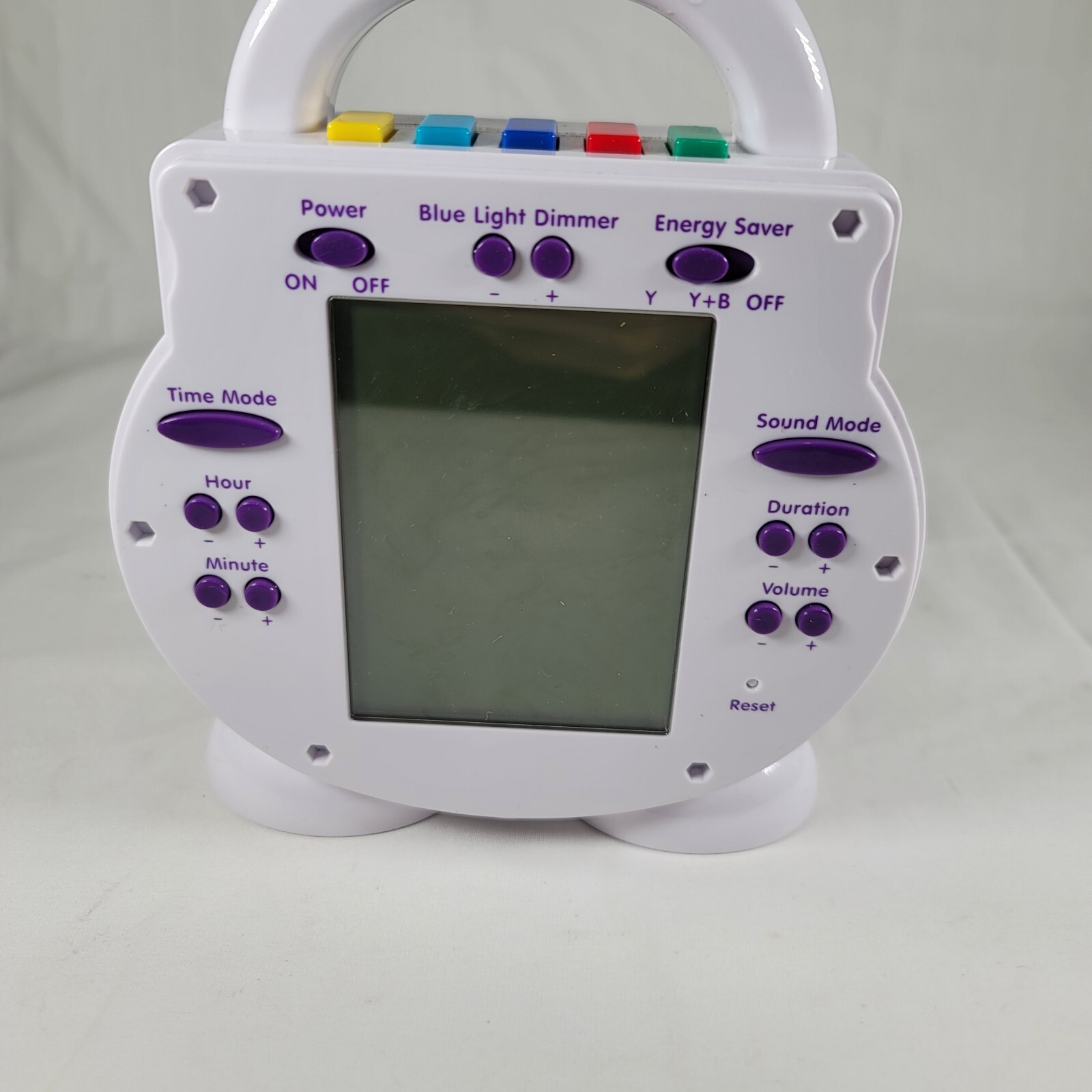 My Tot Clock All-In-One Toddler Sleep Aid Alarm Nightlight No Power Cord