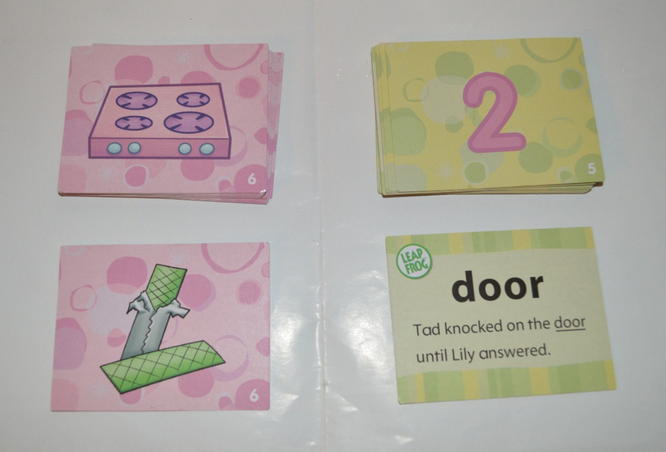 Leapfrog My First Spelling Bee Game Flash Cards in Tin School Readiness