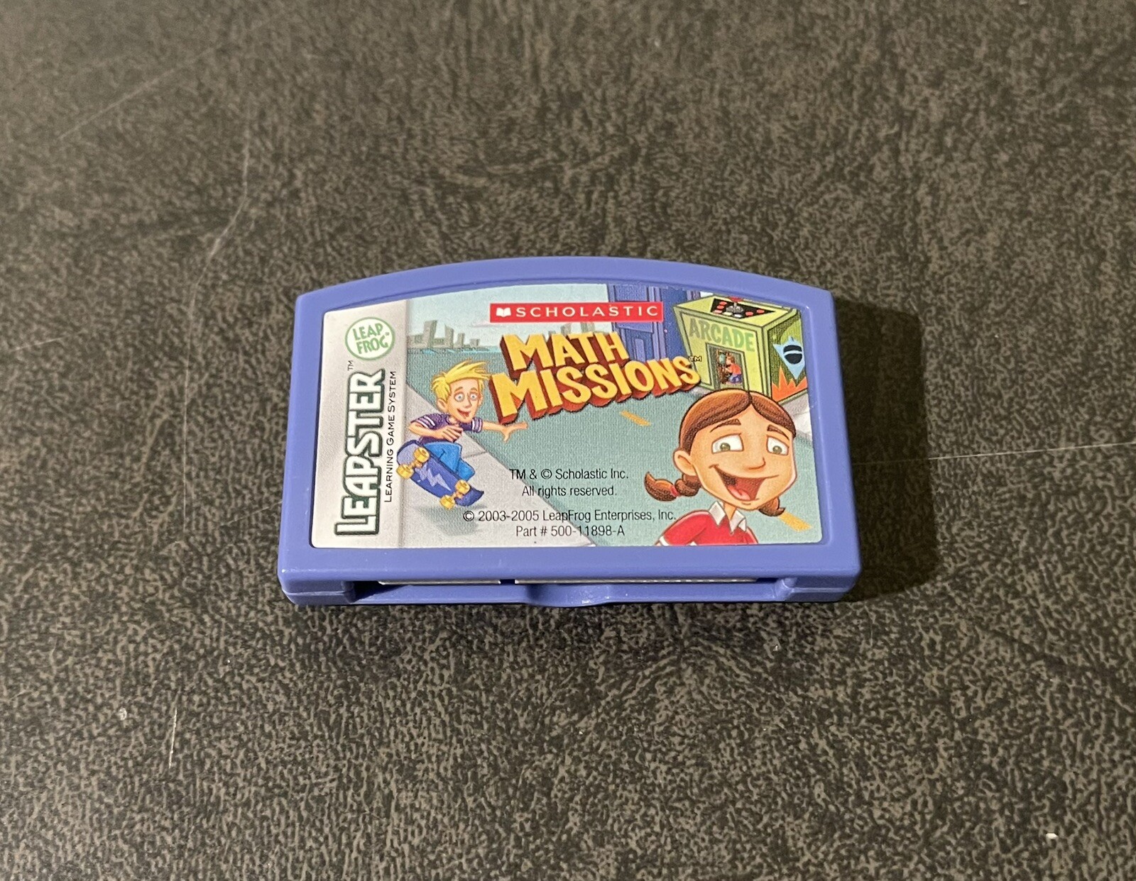 Leap Frog Leapster Learning Game Cartridges (Lot Of 5) Sonic, Diego, Scooby-Doo