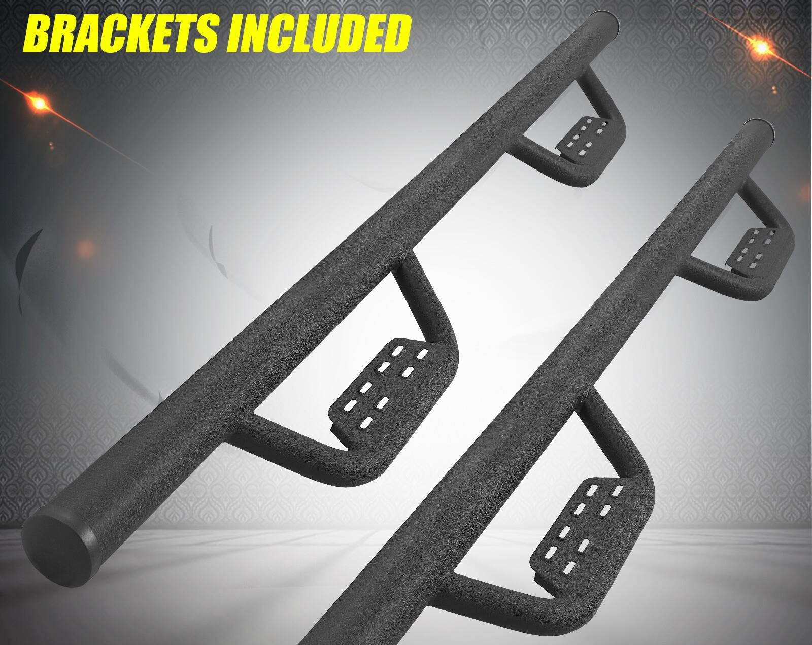 07-19 Chevy Silverado GMC Sierra Double Cab 3″ Running Boards Side Step Down