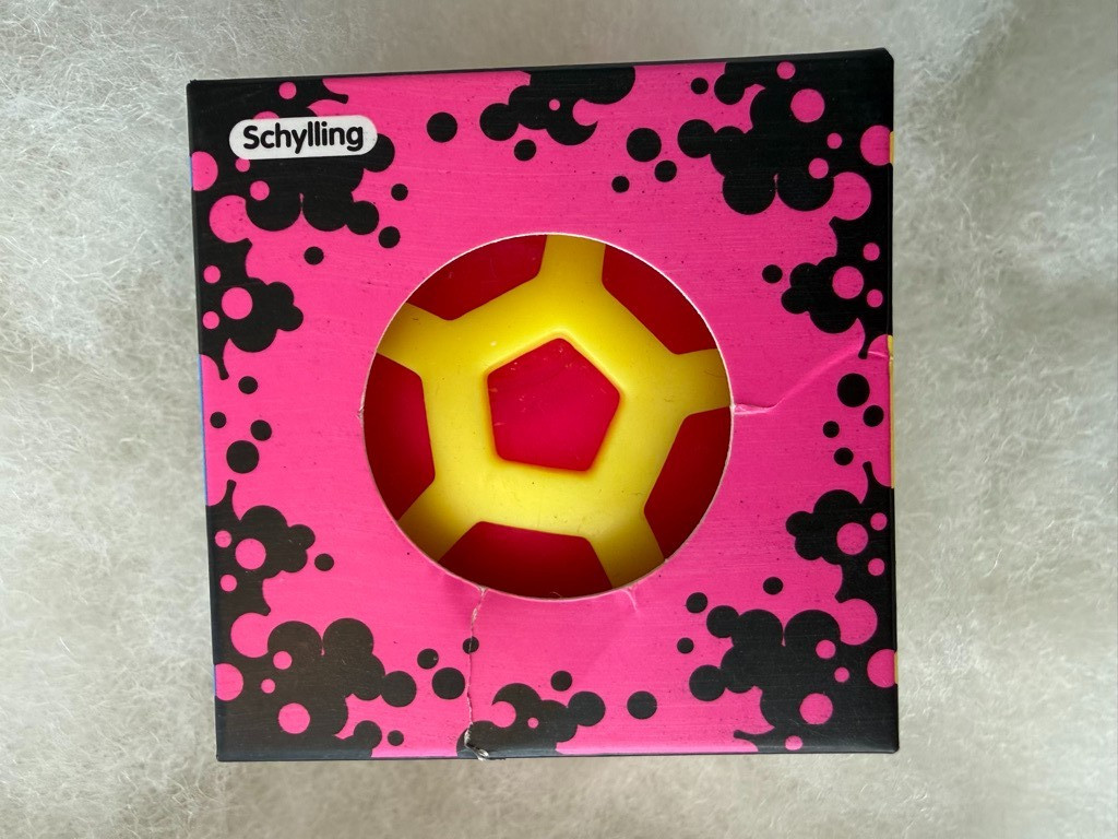 NEW Needoh Brand Atomic Squeeze – Yellow and Pink