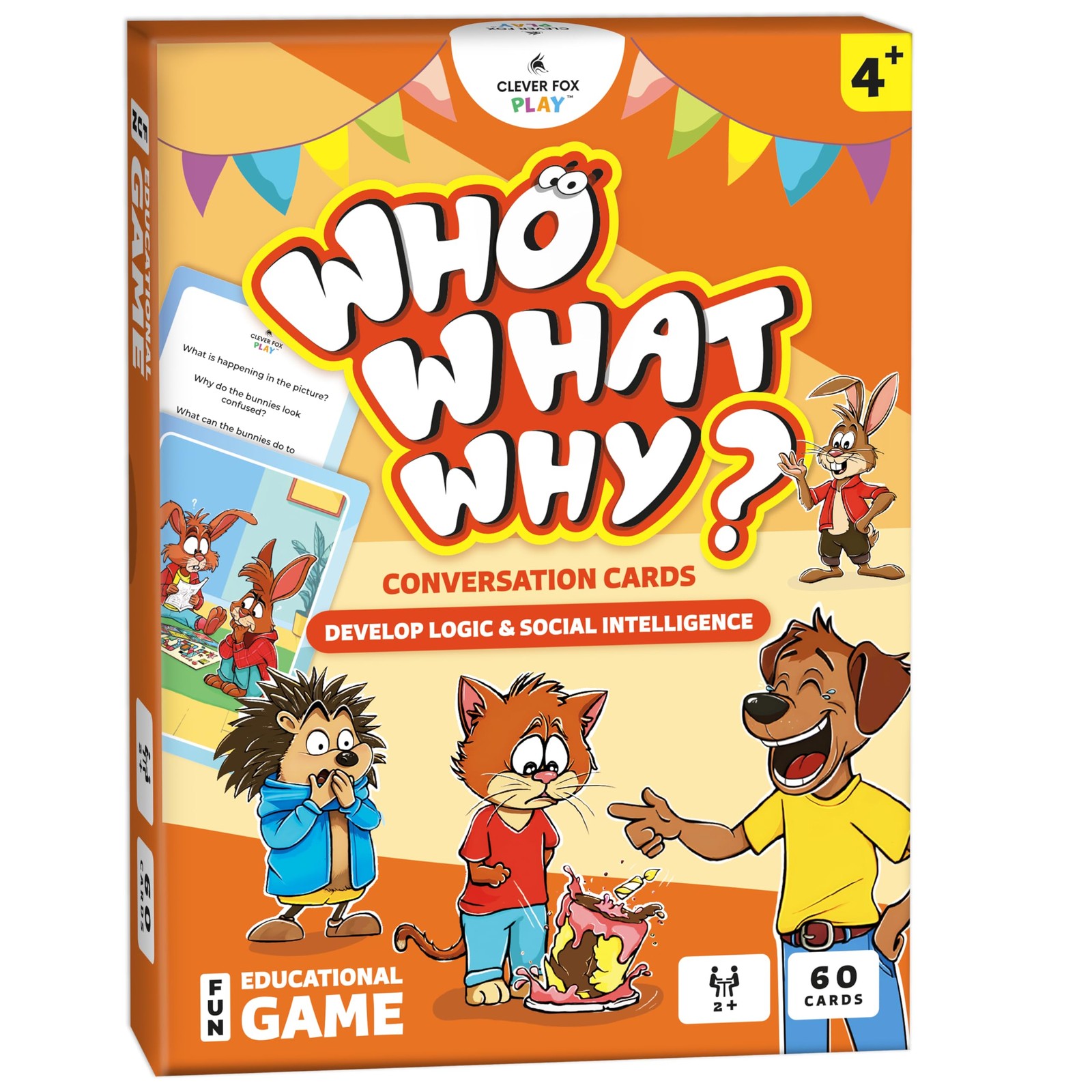 Who What Why Conversation Cards for – Learning Game for Social Skills, Emotio…