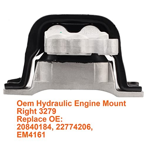 Set of 4, Engine Motor and Transmission Mounts Compatible with 10-17 Captiva