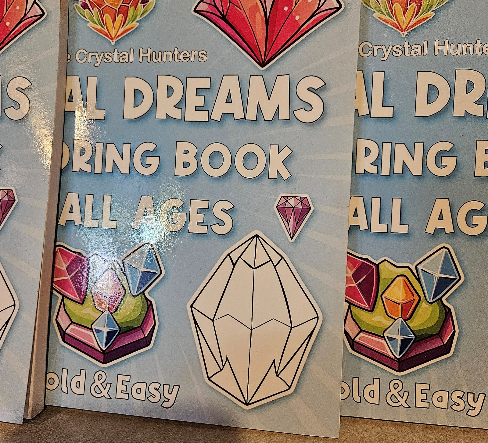 The Crystal Hunters Crystal Dreams Coloring Book – FREE SHIPPING
