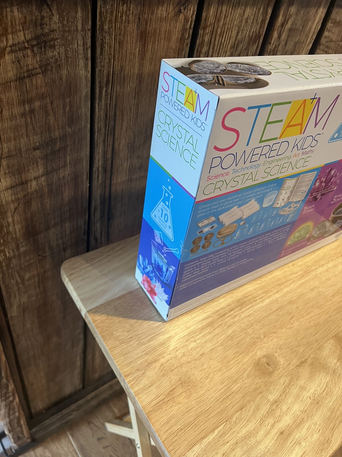 4M Deluxe Crystal Science Steam Powered Kid Science Math Technology Engineer