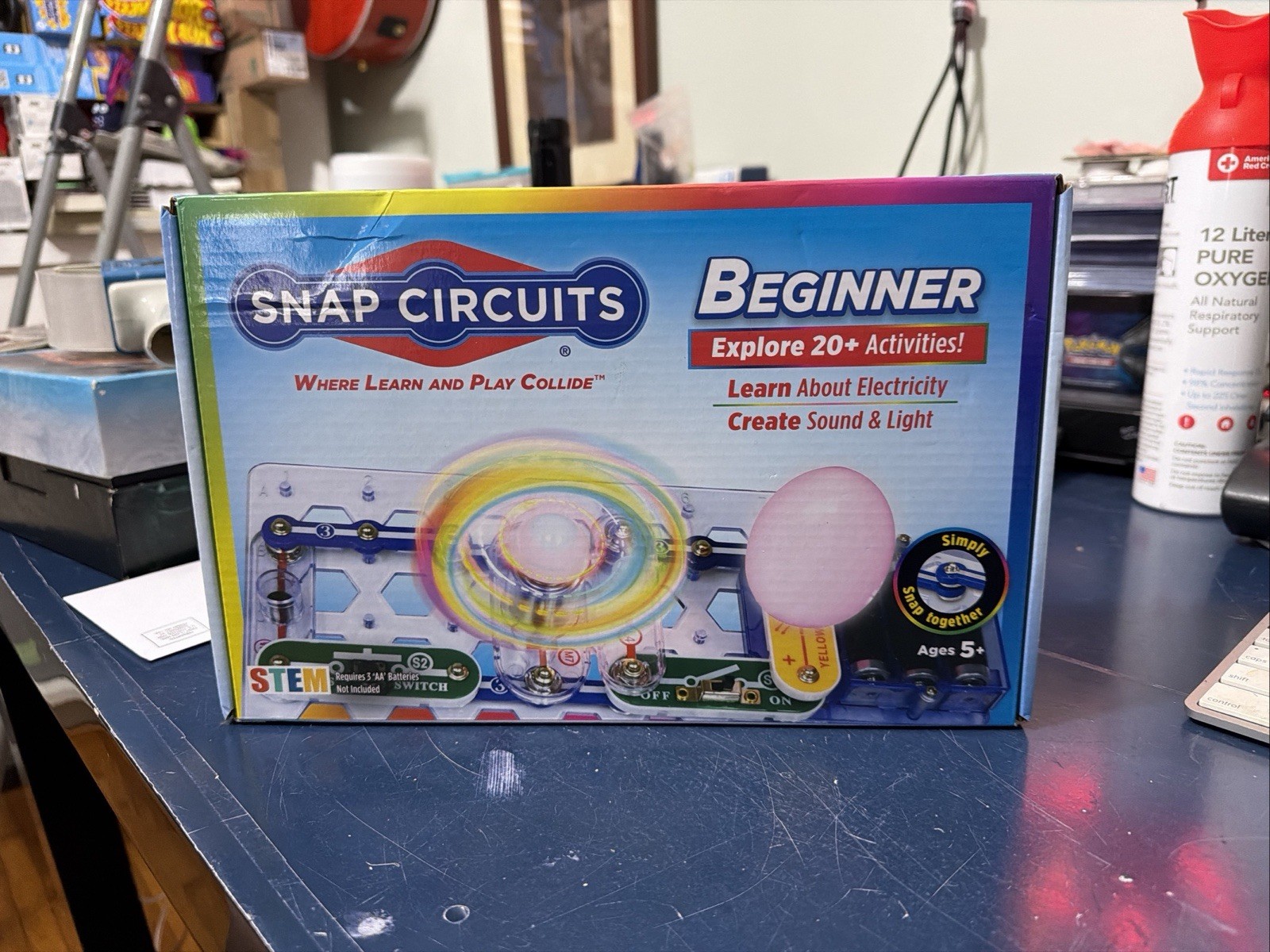 Elenco Snap Circuits Beginner Electricity Learning Kit – SCB20