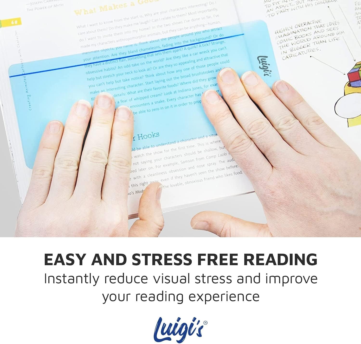 SB Education 10 x Dyslexia Reading Tools for kids with Coloured Overlays | Gu…
