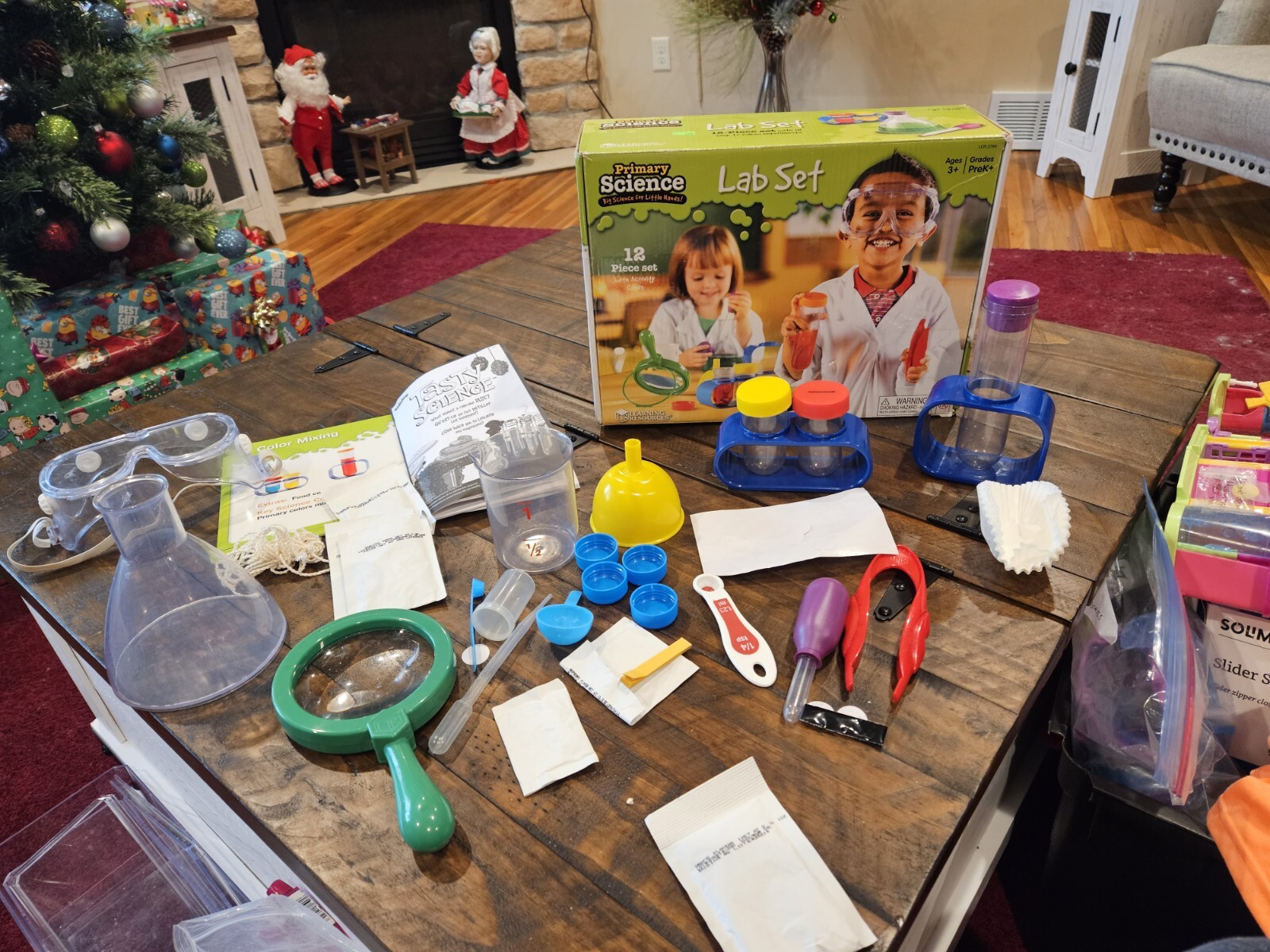 Learning Resources Primary Science Lab Set & TASTY SCIENCE
