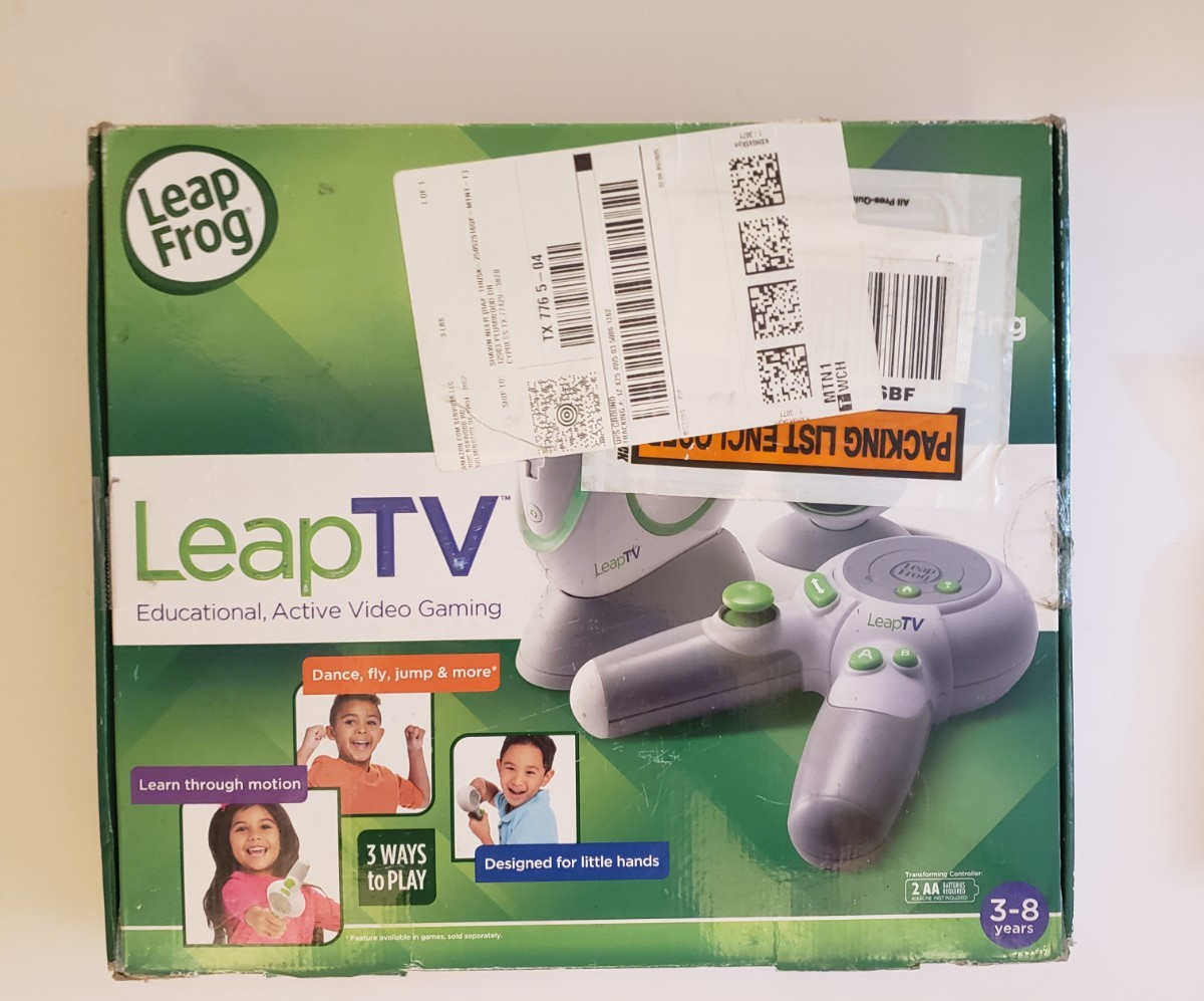 New 2014 Leap Frog’Leap TV Educational Active Video Gaming System Open Box