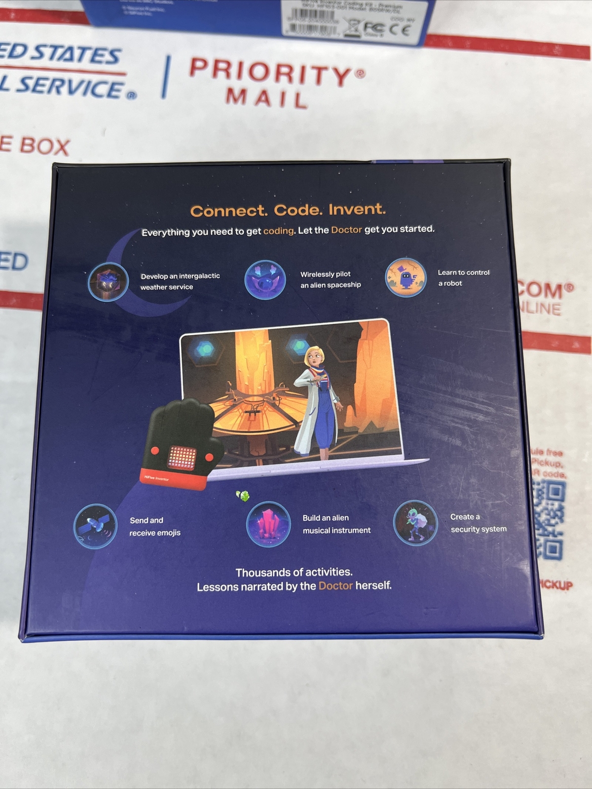 BBC Doctor Who Inventor Coding Kit for Kids Ages 7+ HiFive – SAME DAY SHIP – NEW