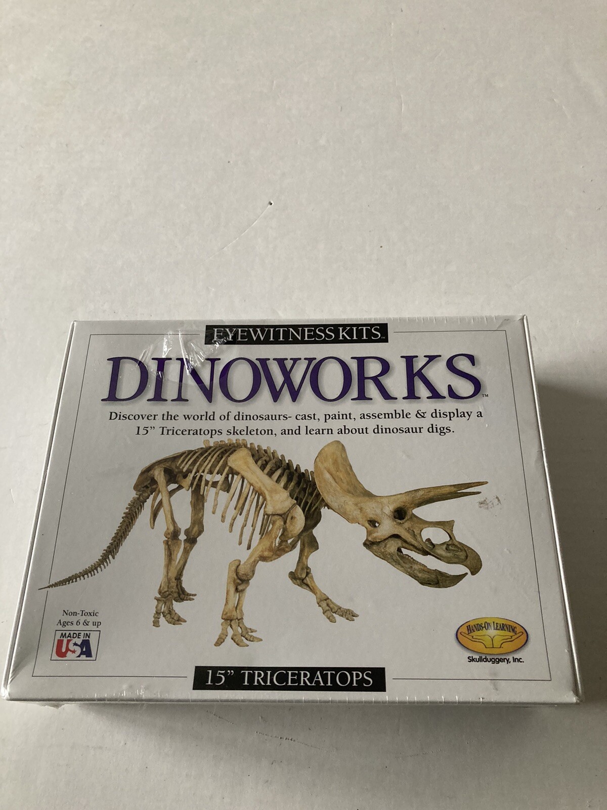 Triceratops NEW Dinosaur Casting Kit Dinoworks 15″  Eyewitness PerfectCast