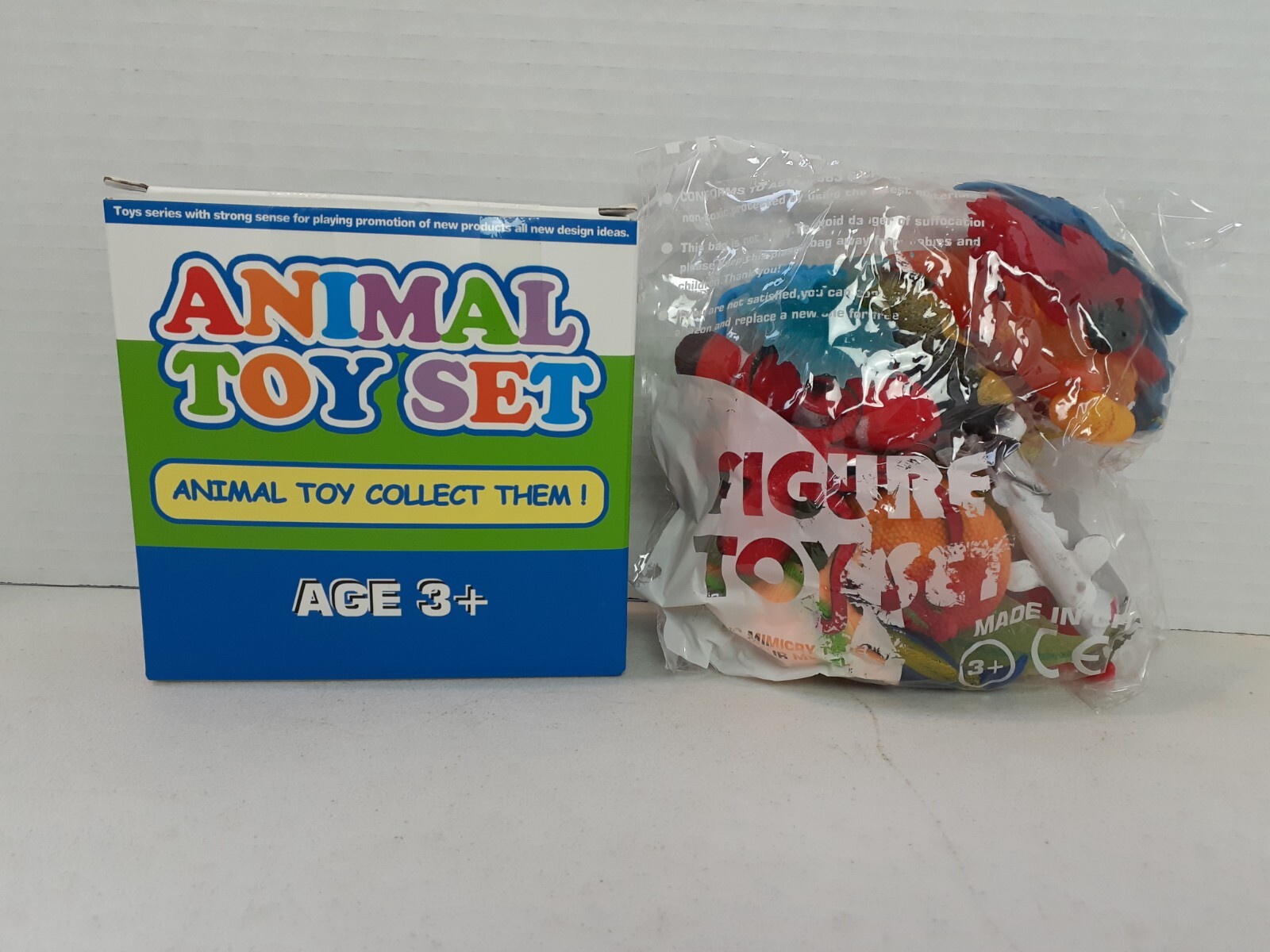 RARE Animal Toy Figure Set SOFT Rubber 18 Pcs Ocean Sea Shark Octopus Dongguan