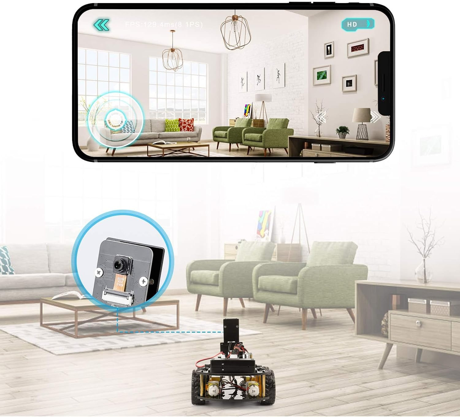 UNO R3 Smart Robot Car Kit V4 for Arduino Robotics for Kids Ages 8-12 12-16 STEM