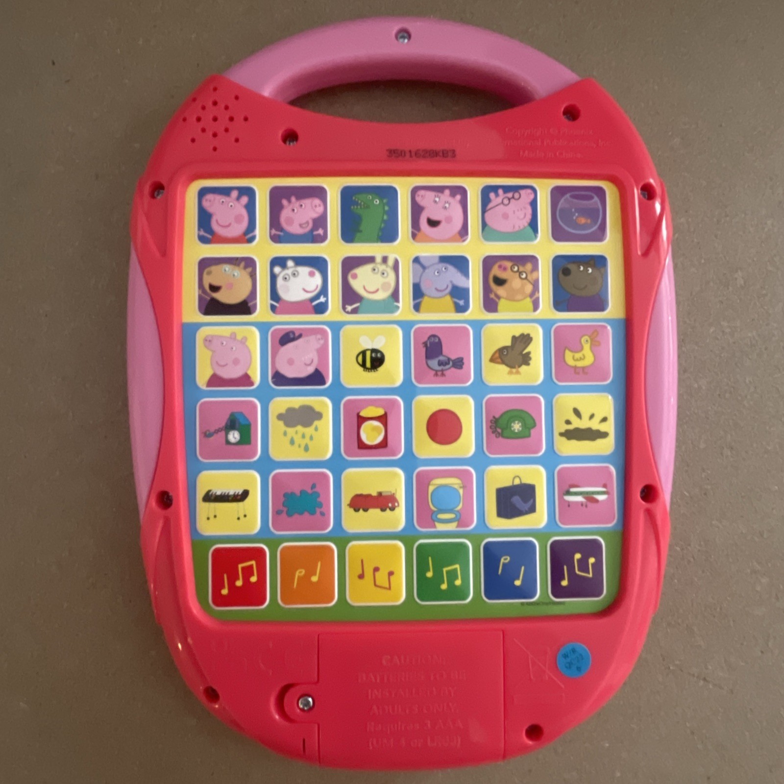 Peppa Pig My First Smart Pad Electronic Interactive Learning Toy ABC 123 Colors