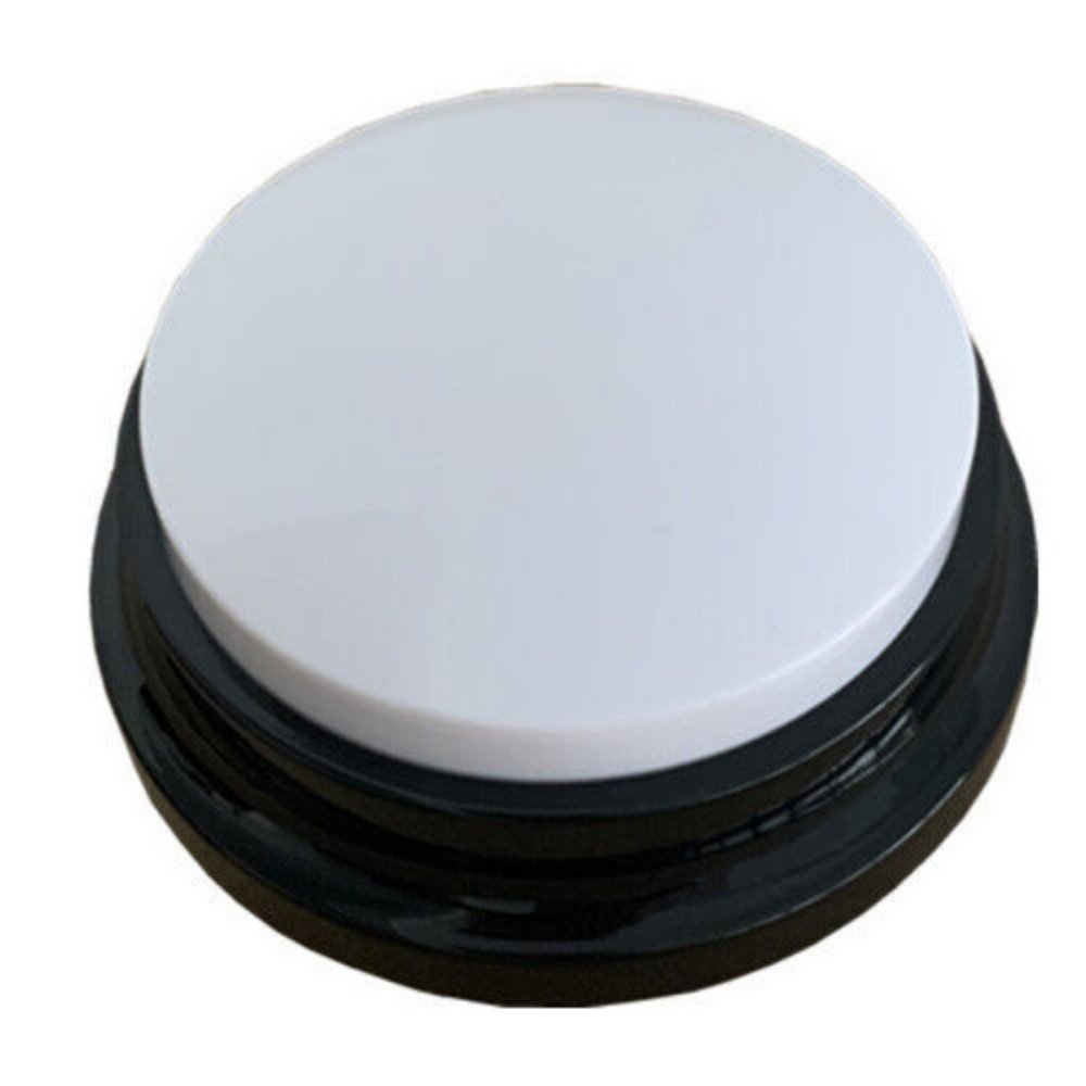 11Pcs Voice Recording Sound Button Recordable Talking Answer Buzzers Pet Dog Toy