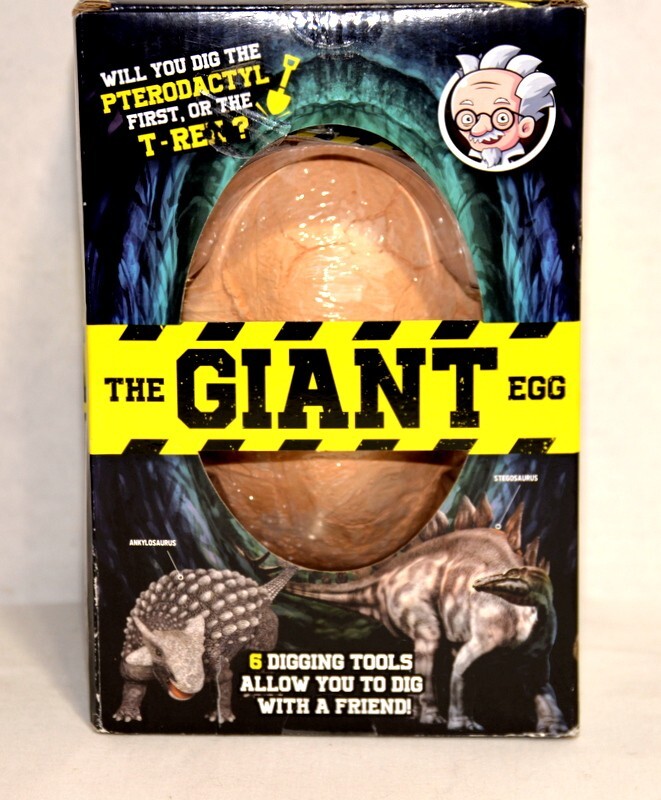 XXTOYS The Giant Egg Dino Egg Dig Kit with 12 Different Dinosaurs to Dig – 2019