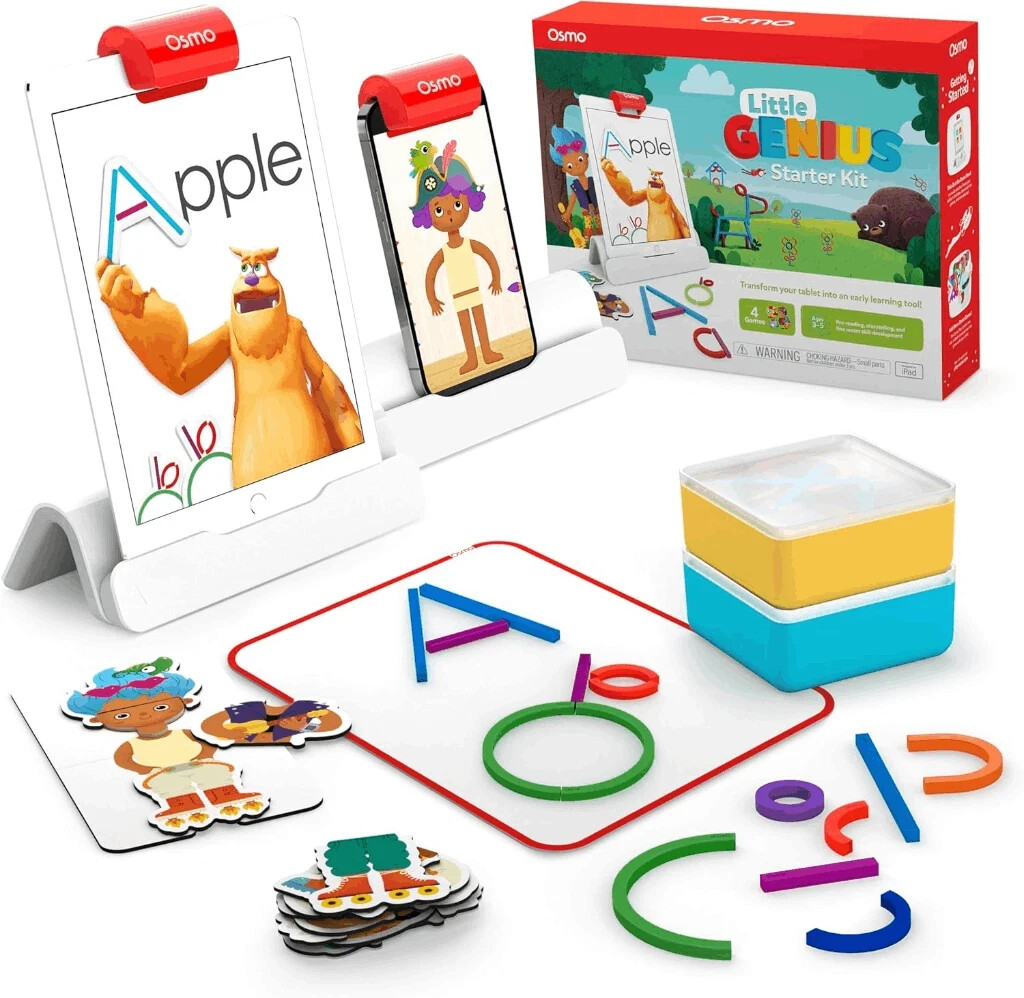 Osmo – Little Genius Starter Kit Extra Pad & Markers From Creative Kit With Base