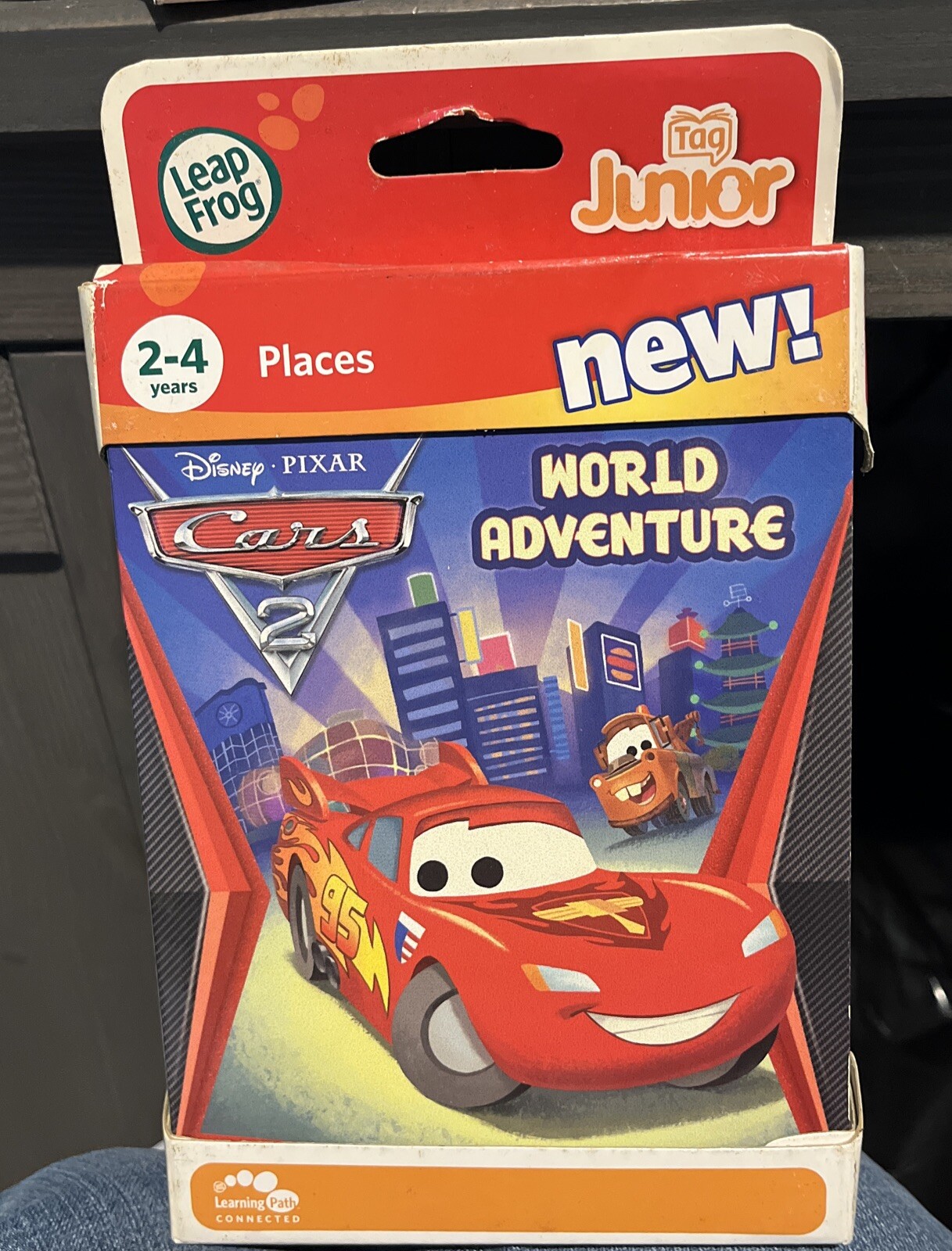 LeapFrog LeapReader Junior Book: Disney-Pixar Cars 2 World Adventure