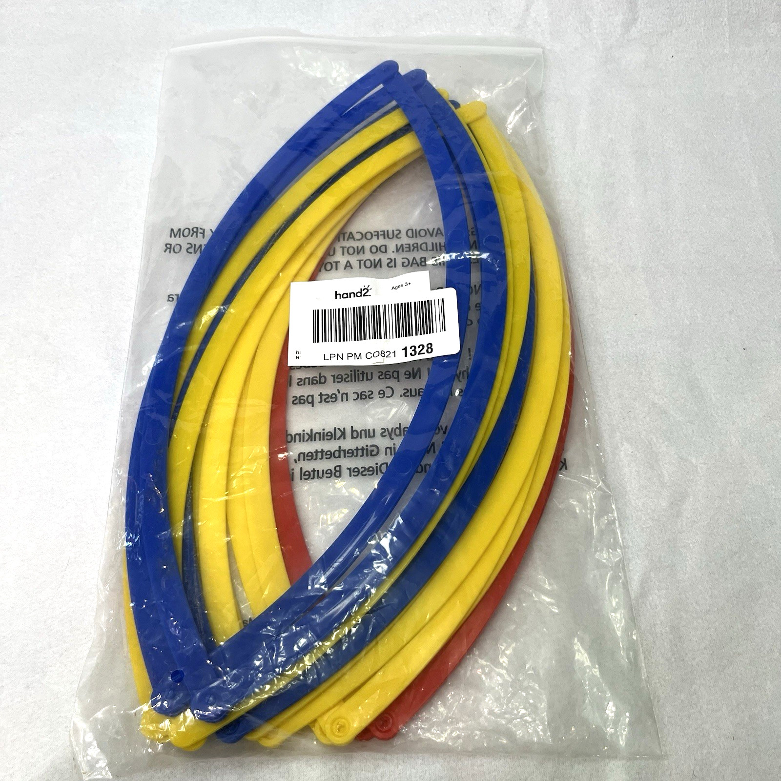 Hand2Mind Grouping Circles 20″ Diameter – 6 Circles – 1 red 2 blue 3 yellow