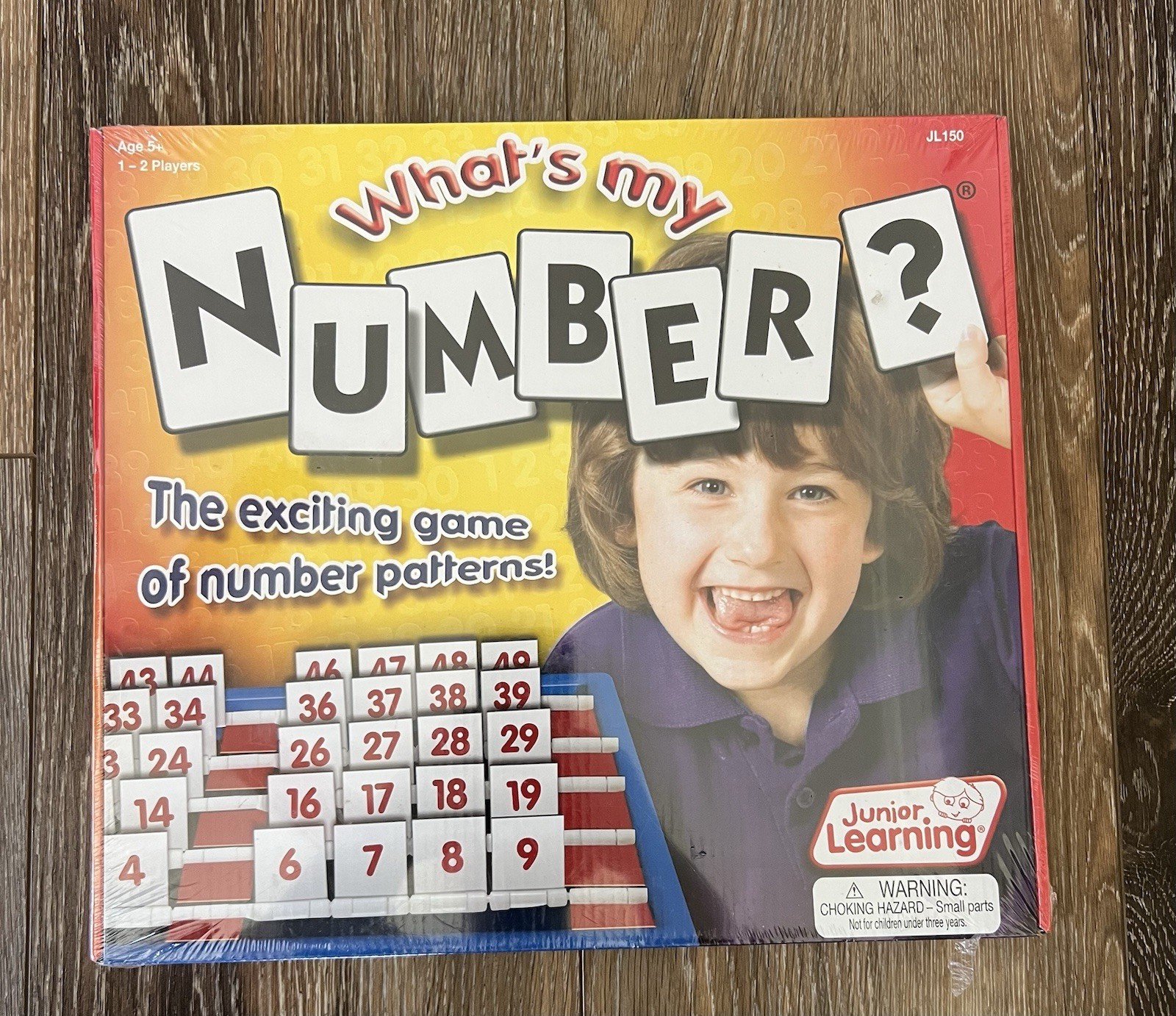 What’s My Number Game Junior Learning Educational Math Interactive NEW SEALED