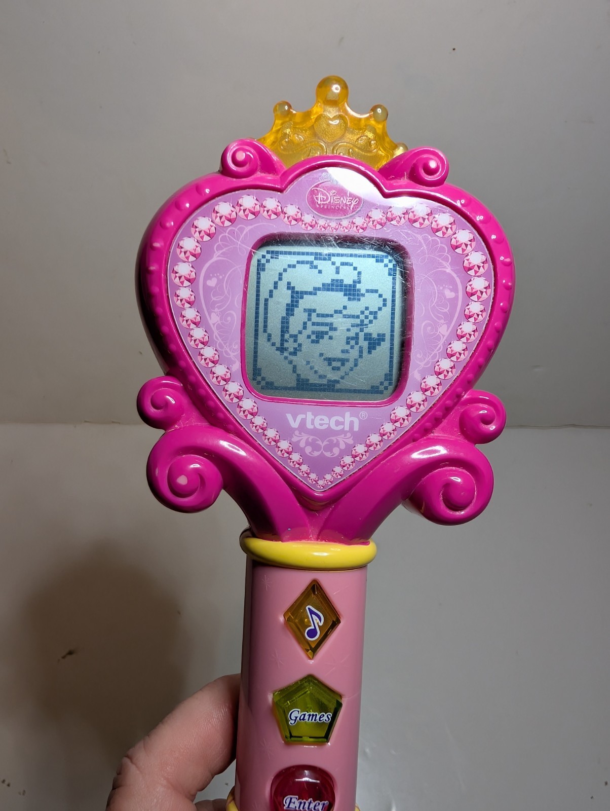 VTech Disney Princess Magical Learning Wand Interactive Games Talks Music