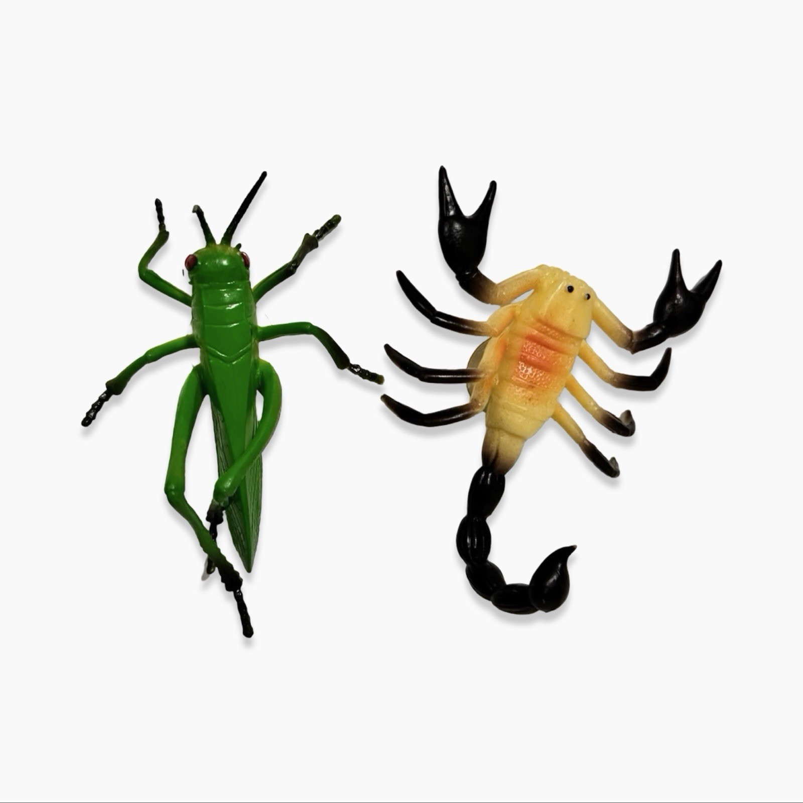 Insect / Bug Figure Lot of 15 Spider Scorpion Caterpillar Beetle Butterfly Toys