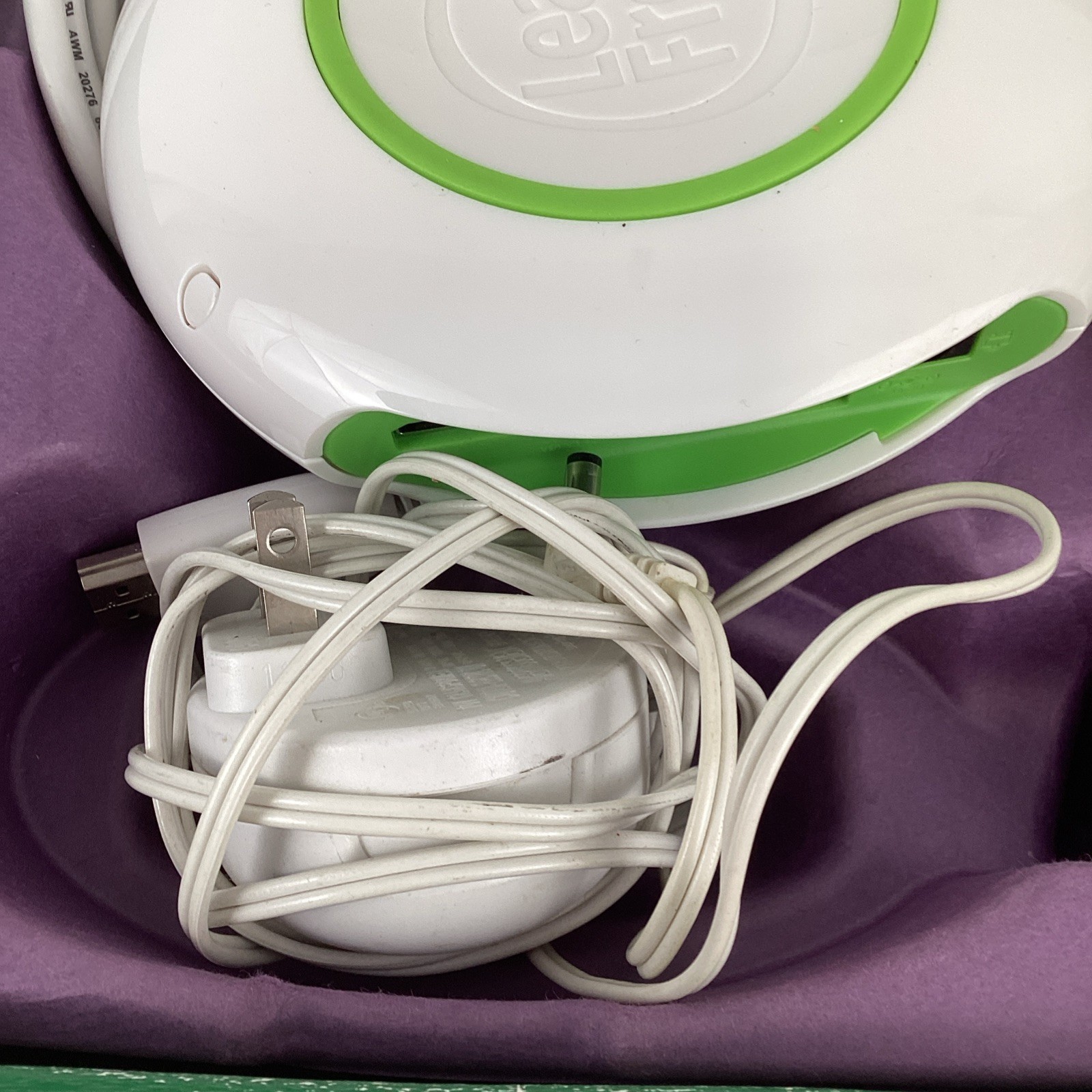 Leap Frog Leap TV Educational Active Video Gaming System Interactive TESTED