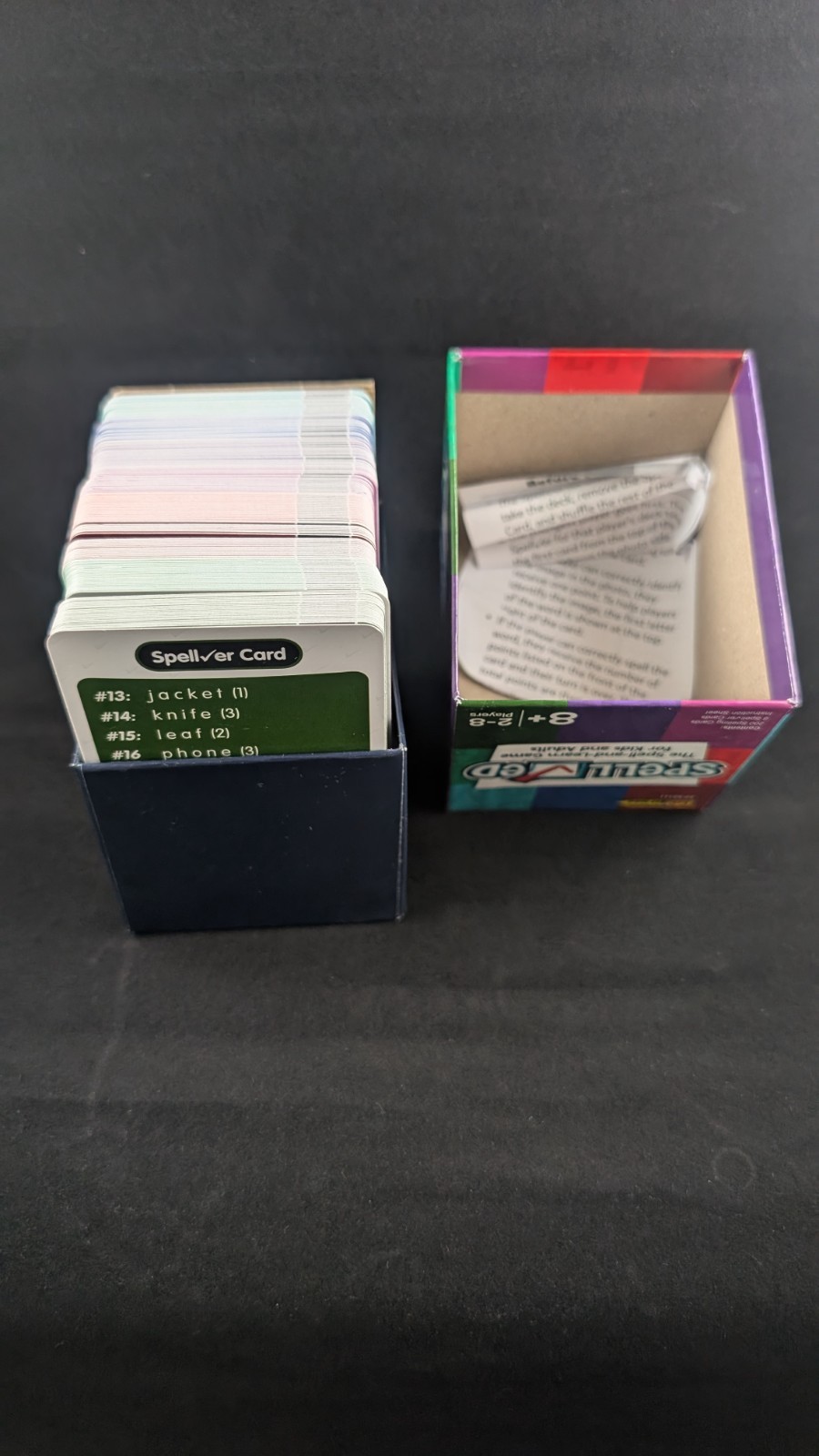 Edupress Spelled Spelling card game EP66111 educational Complete