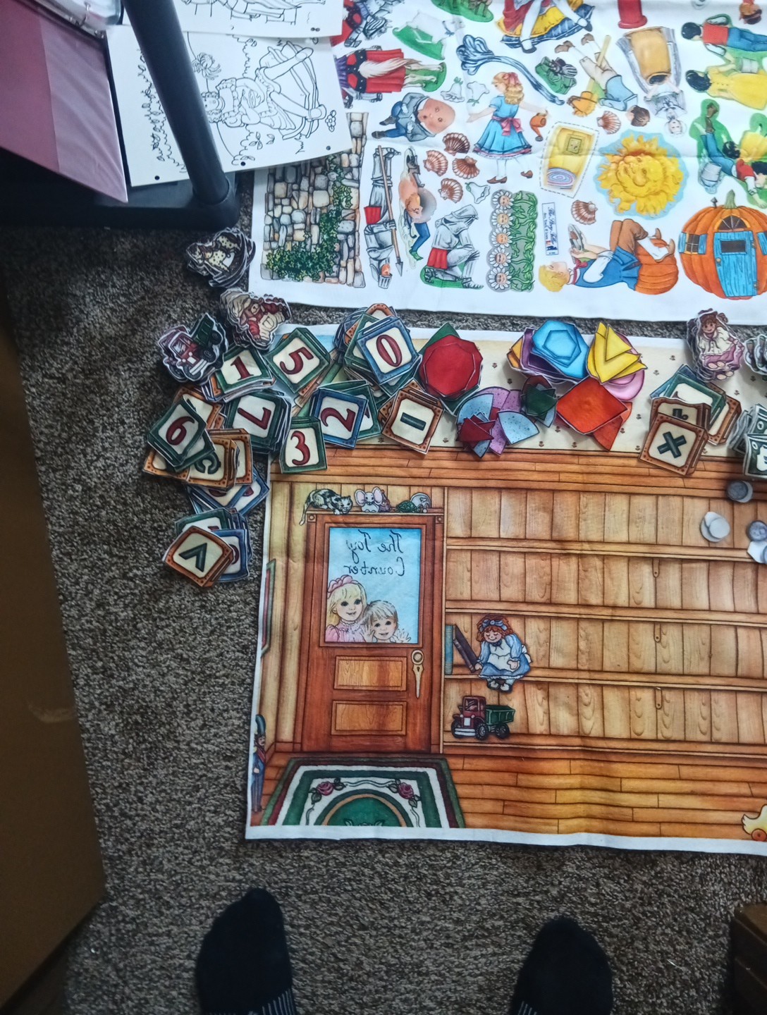 The Story Teller Felt Flannel Boards, Many Stories Lot School Princes TD17D
