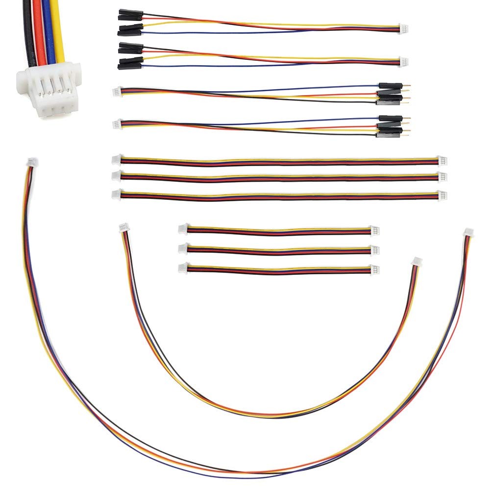 I2C Qwiic Cable Kit Stemma QT Wire for SparkFun red, black, blue, yellow