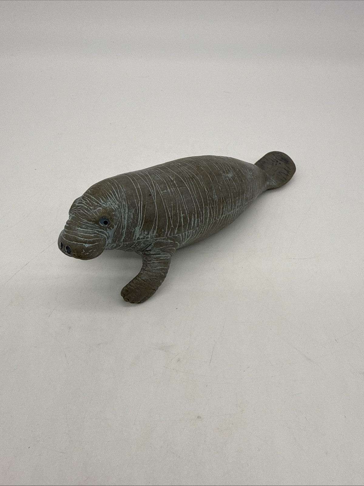 Safari Ltd Manatee Retired Marine Life Collectible Animal Figure 1996 Sea Cow 6”