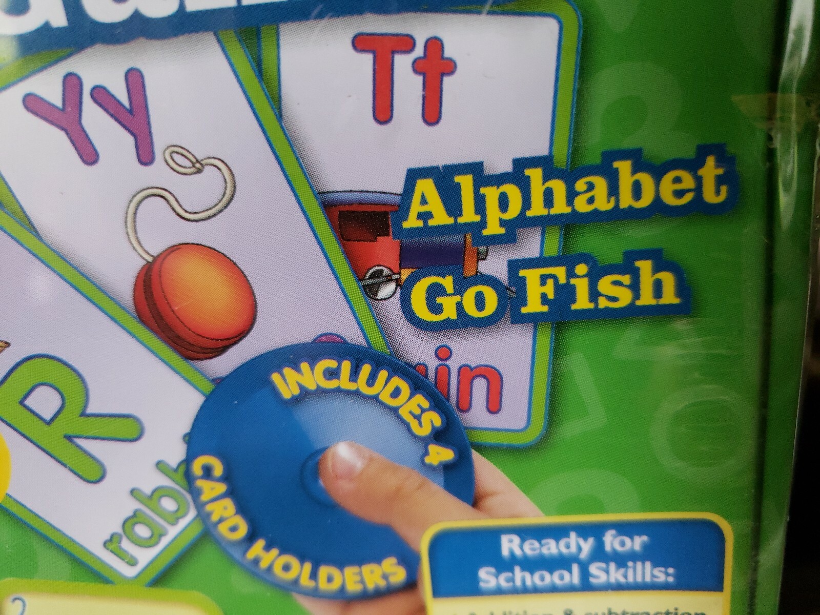 Leap Frog My Card Games Alphabet Go Fish, Math Rummy Learning Activity cards