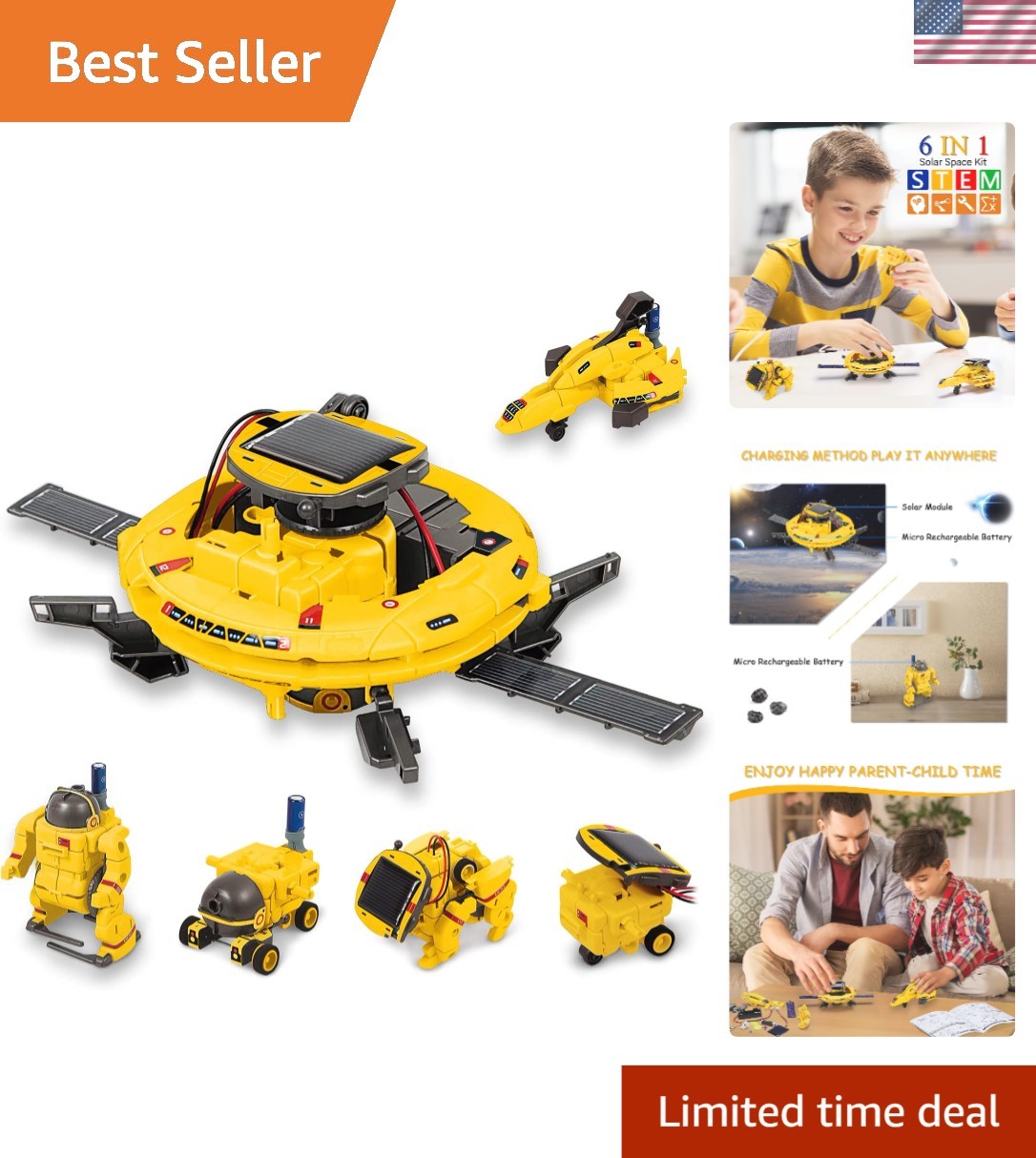 Creative STEM Toy Building Kit for Boys & Girls 8-14 – Gift of Learning