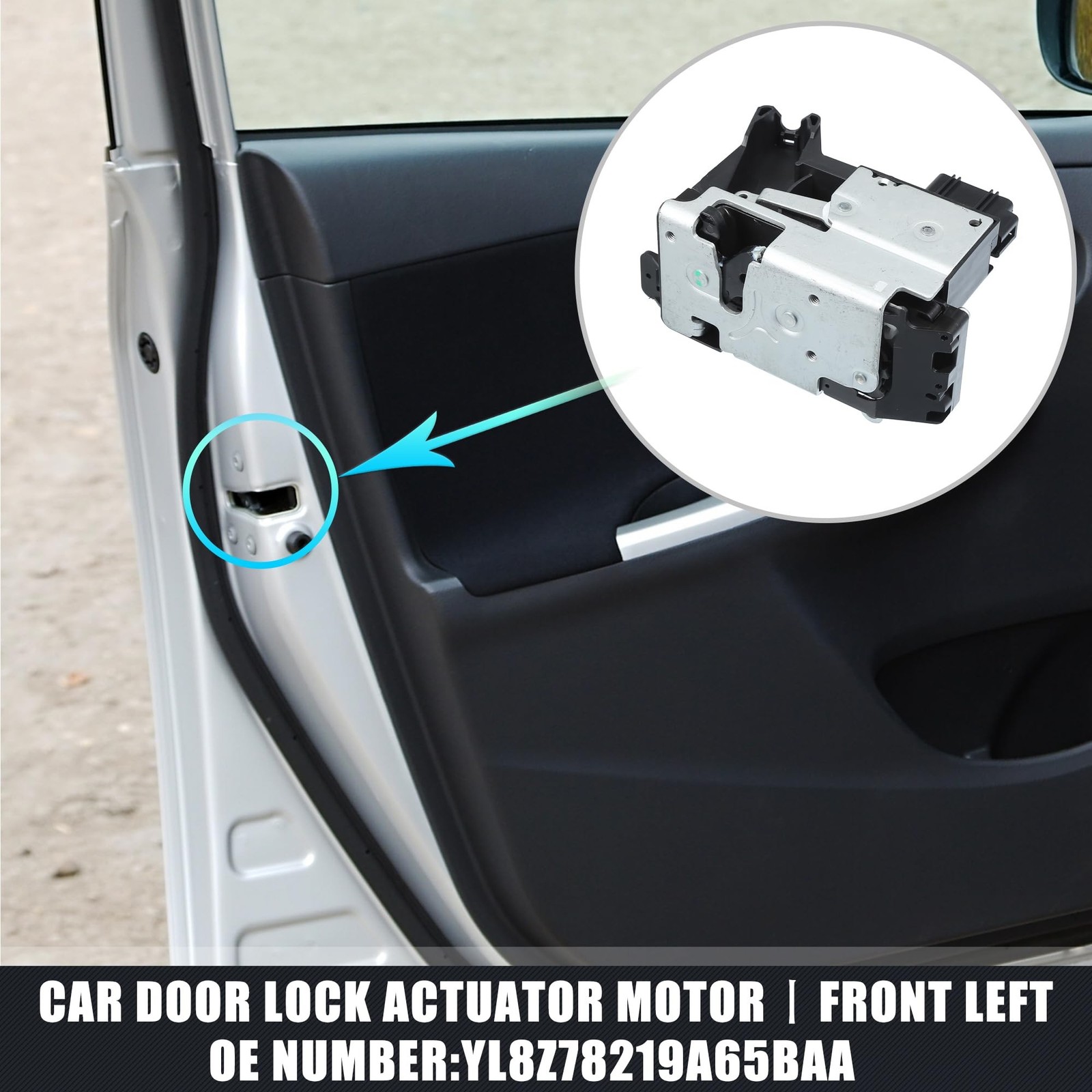 uxcell Front Left Side Power Door Lock Actuator Motor for Ford Escape 2005-20…