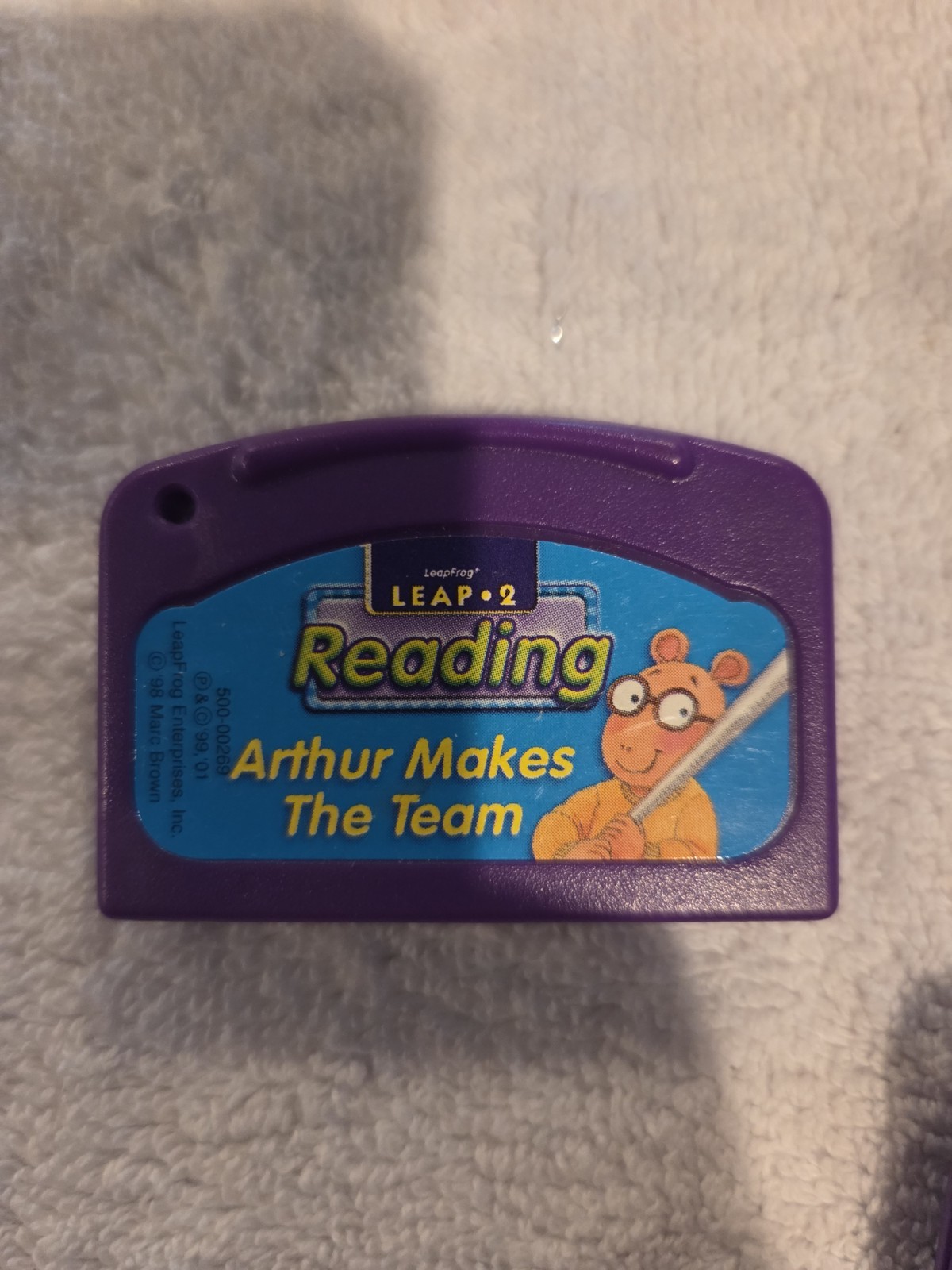 2# LeapFrog LeapPad READING Arthur Makes The Team Cartridge Only Leap 2