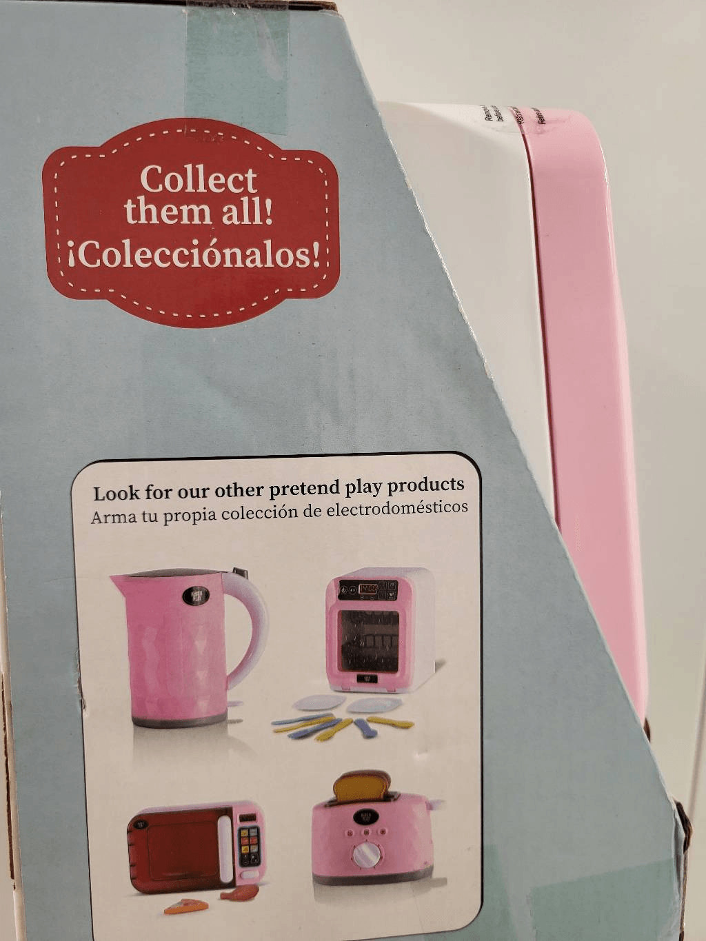 Kids N Play Pink Toy Dishwasher with Sound and Lights