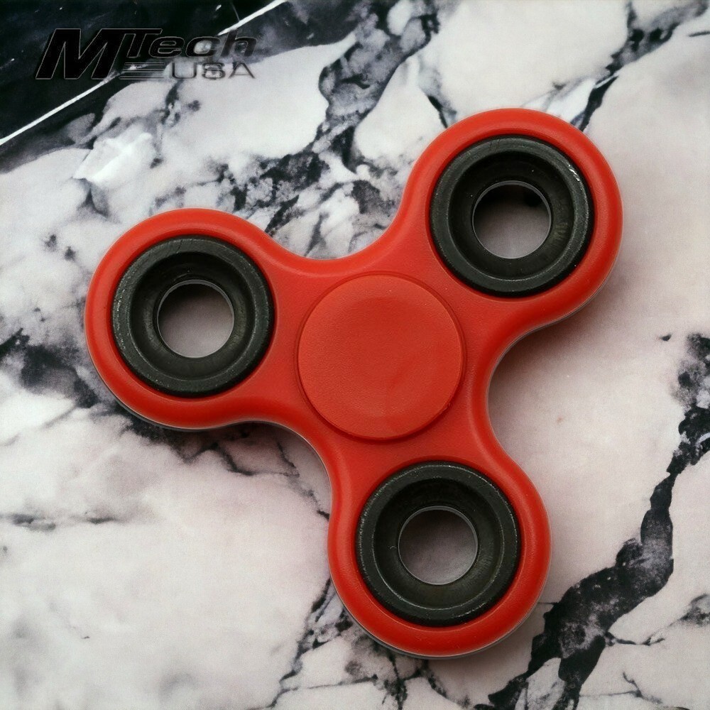 Fidget Spinner | Low-Cost Red Stainless Steel Bearing MT-FSP003RD