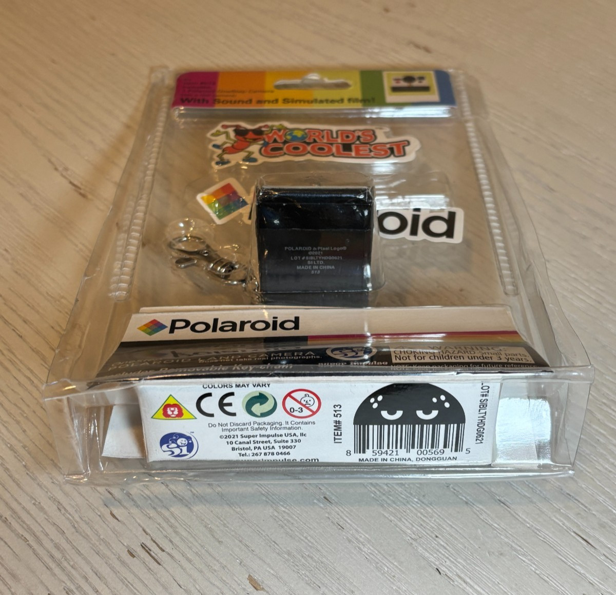 Polaroid Land Camera Mini World’s Smallest1 W/ Sound &simulated Film!