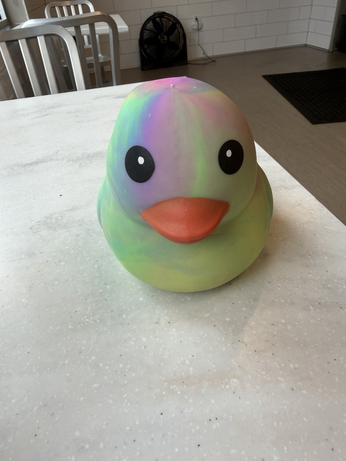 Squeezy Large Duck Multicolored Squishy Toy BRAND NEW
