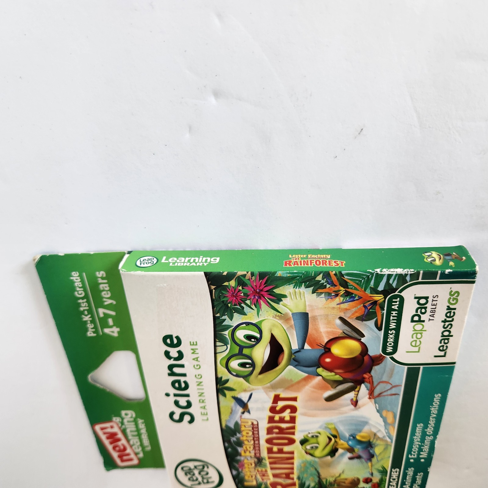 LeapFrog LeapPad Explorer: The Rainforest Leap Pad Learning System Brand New