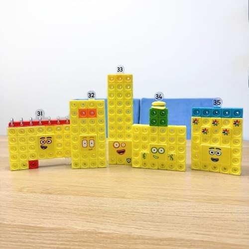 Numberblocks Mathlink Cubes Set Kids Educational Toys Preschool Learning