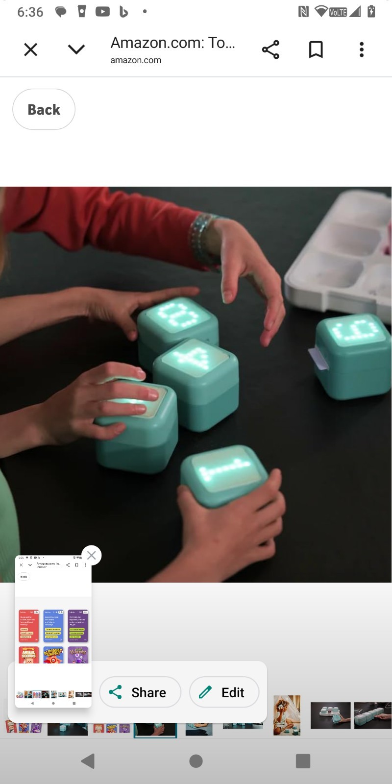 Playcubes Screen-Free Learning Console Educational Math Logic Homeschool System