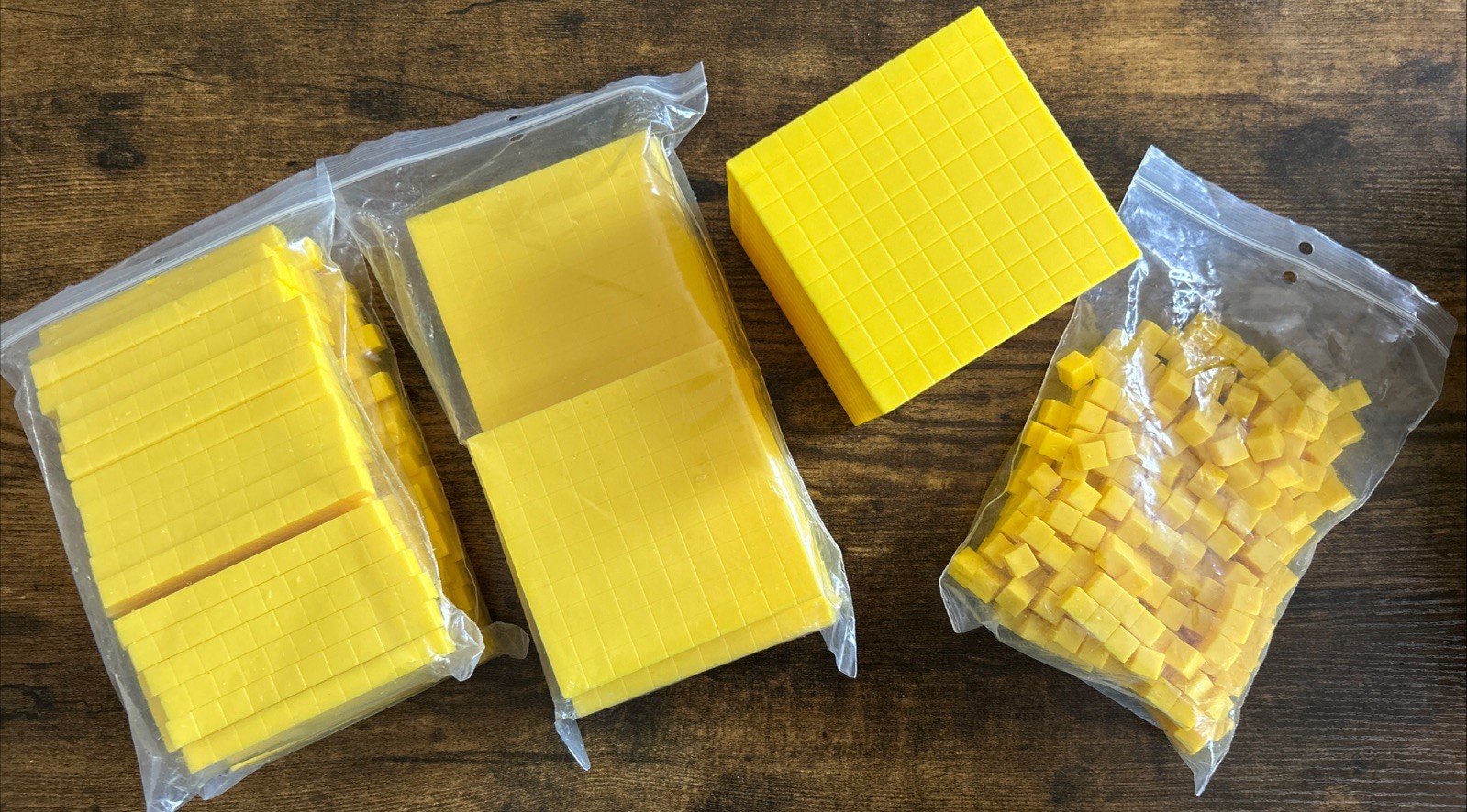 Base Ten Math Manipulative Set School Specialty Inc Place Value Blocks Cubes