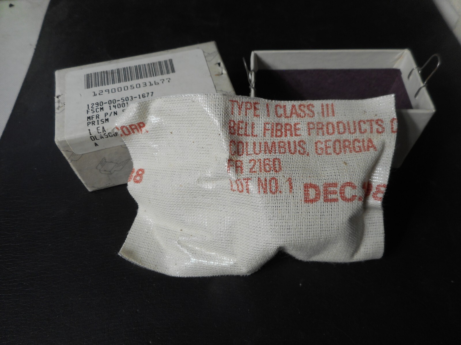 30mm Right Angle Prism Optical Glass GRAYCO OPTICAL NSN 6650-00-503-1677 Sealed
